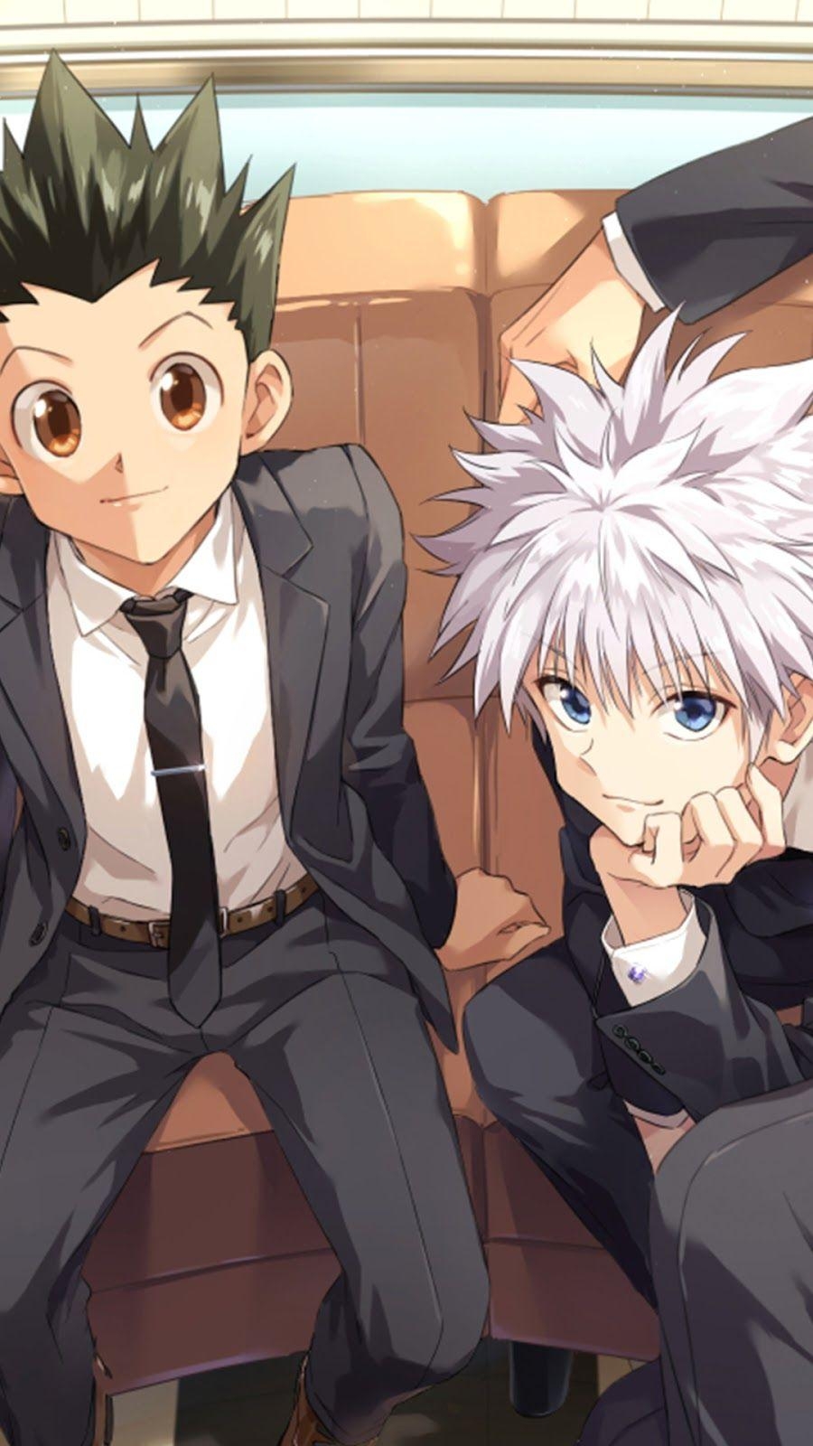 Killua, Zoldyck, Hunter x Hunter, Gon Freecss, Anime, 900x1600 HD Handy