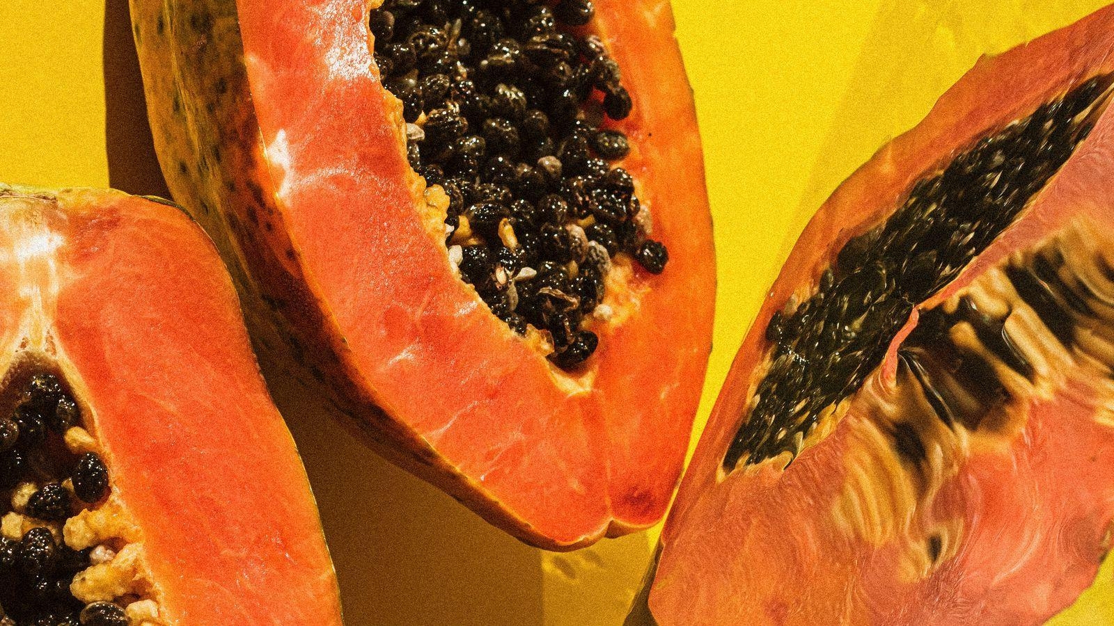 Papaya, Exotisch, Frucht, Reif, Widescreen, 1600x900 HD Desktop