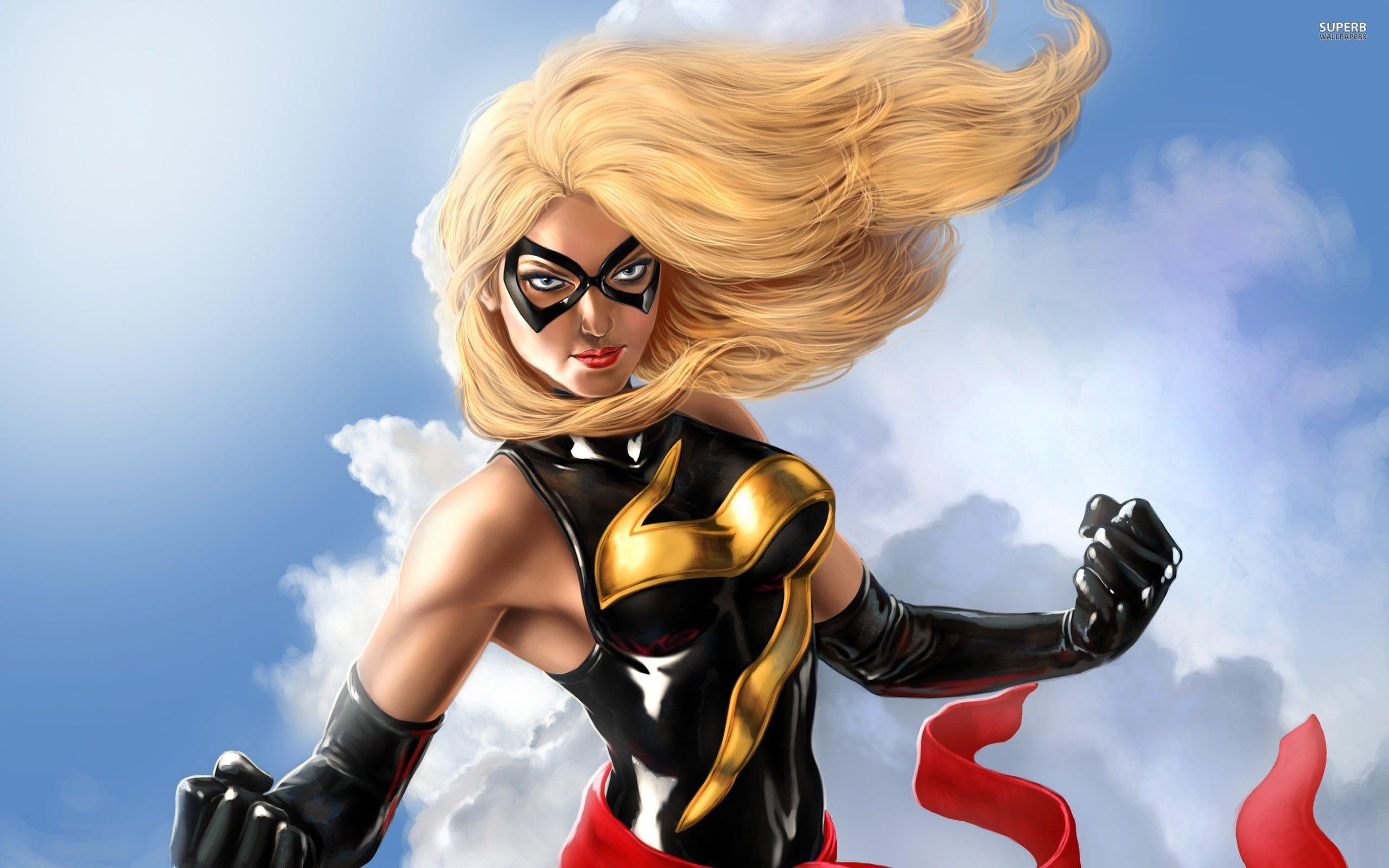 Ms. Marvel, HD, Superheldin, Marvel Comics, Charakter, 2560x1600 HD Desktop