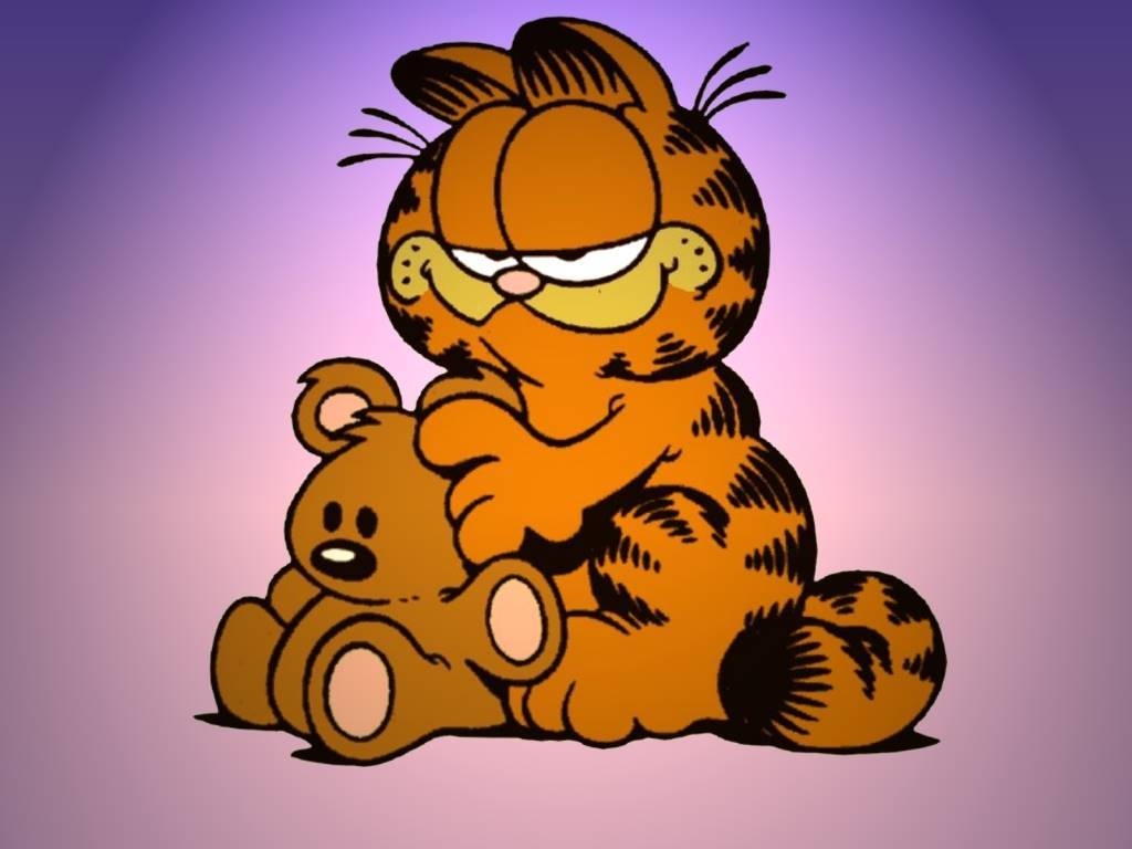 Garfield, Kostenlos, Cartoon, Hintergrund, Komisch, 1030x770 HD Desktop