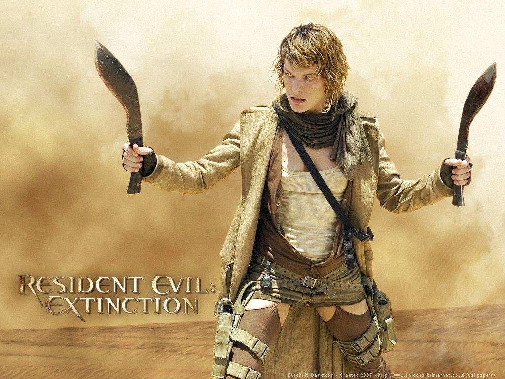 Alice, Resident Evil, Film, Milla Jovovich, Kampf, 1030x770 HD Desktop