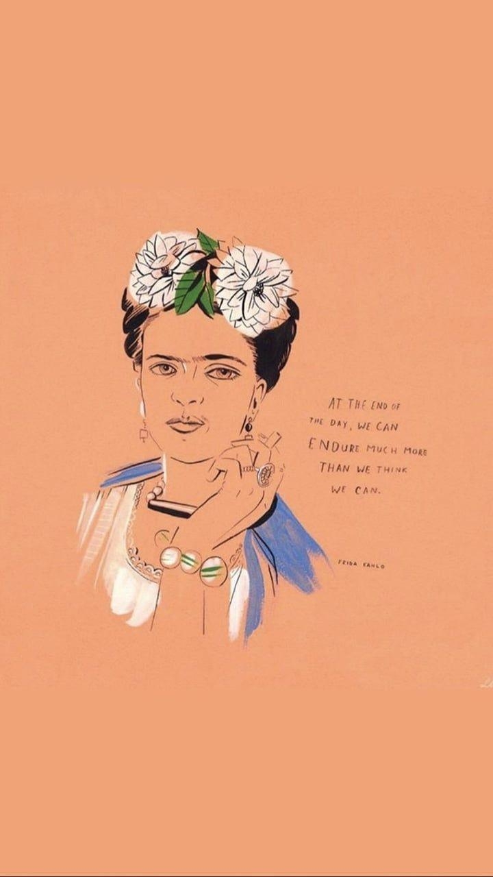 Kunst, Frida Kahlo, Inspiration, Kreativ, Ausdruck, 720x1280 HD Handy