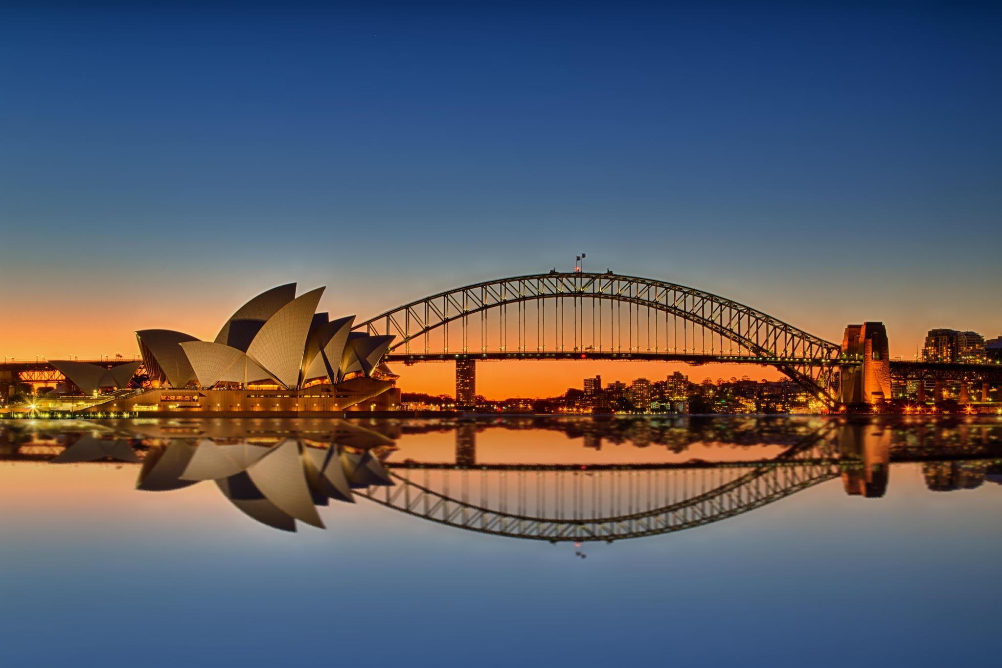 Sydney Oper, Hafen, Australien, Architektur, Kulturell, 2050x1370 HD Desktop