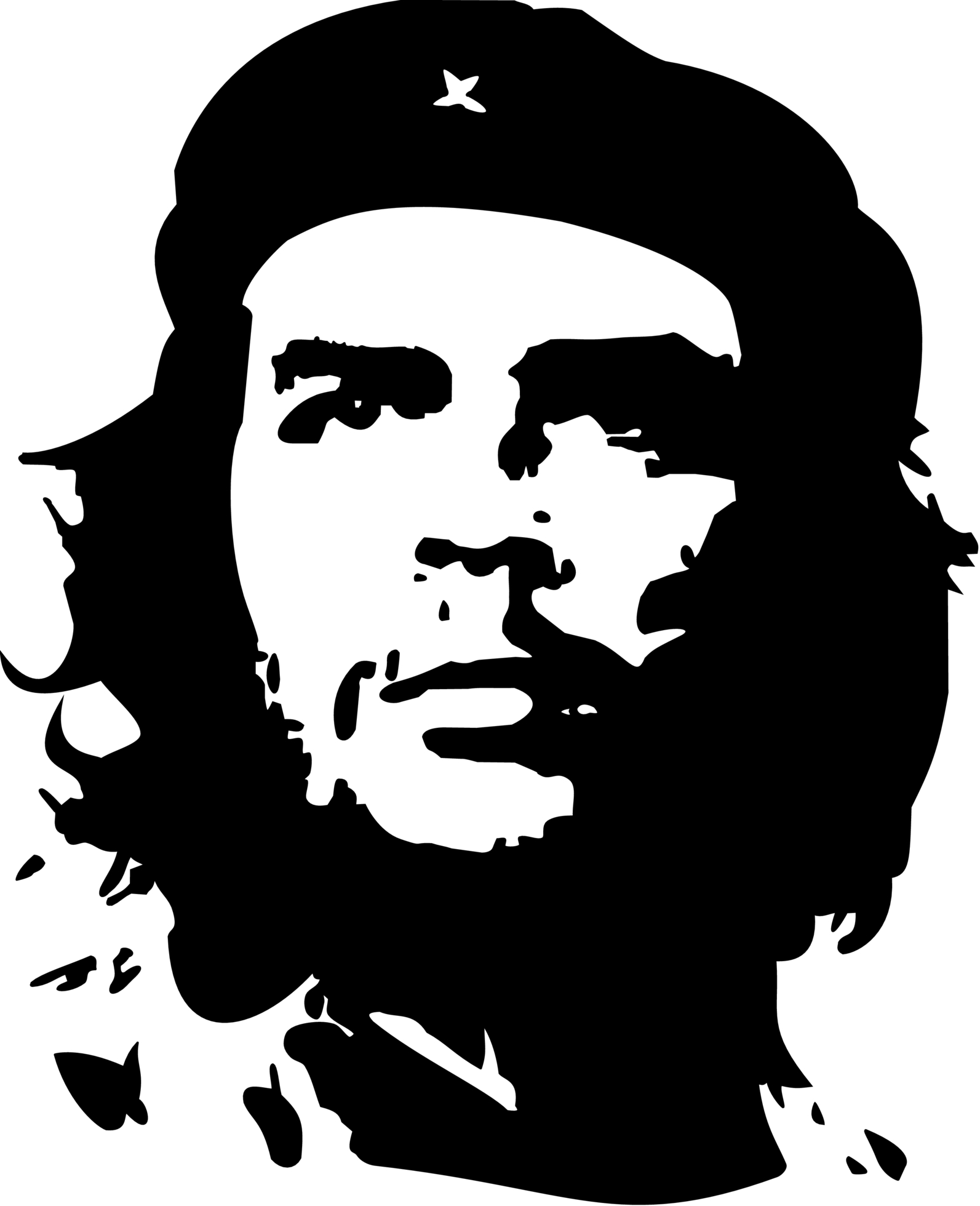 Che Guevara, bunte Bilder, Voll HD, Frei herunterladen, 1600x1960 HD Handy