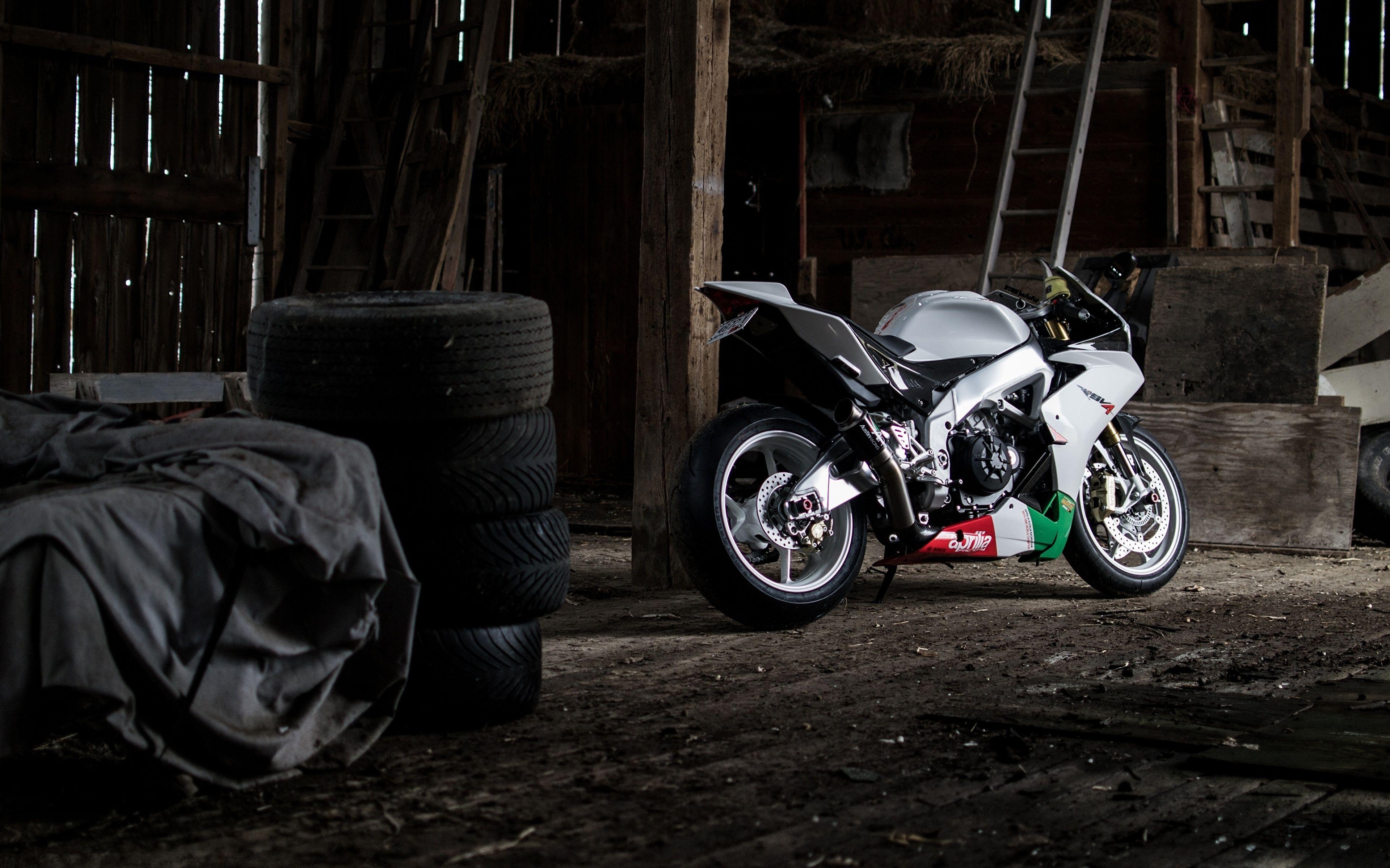 Aprilia Sportbike, RSV4, Motorrad, Bild, Leistung, 3840x2400 4K Desktop