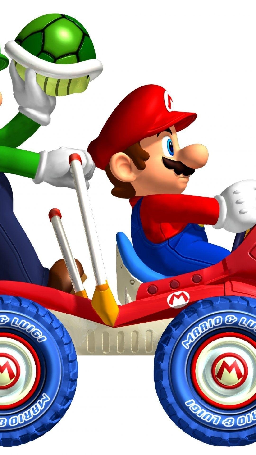 Mario Kart, iPhone 6 Plus, Spiele, Wallpaper, Gaming, 1080x1920 Full HD Handy