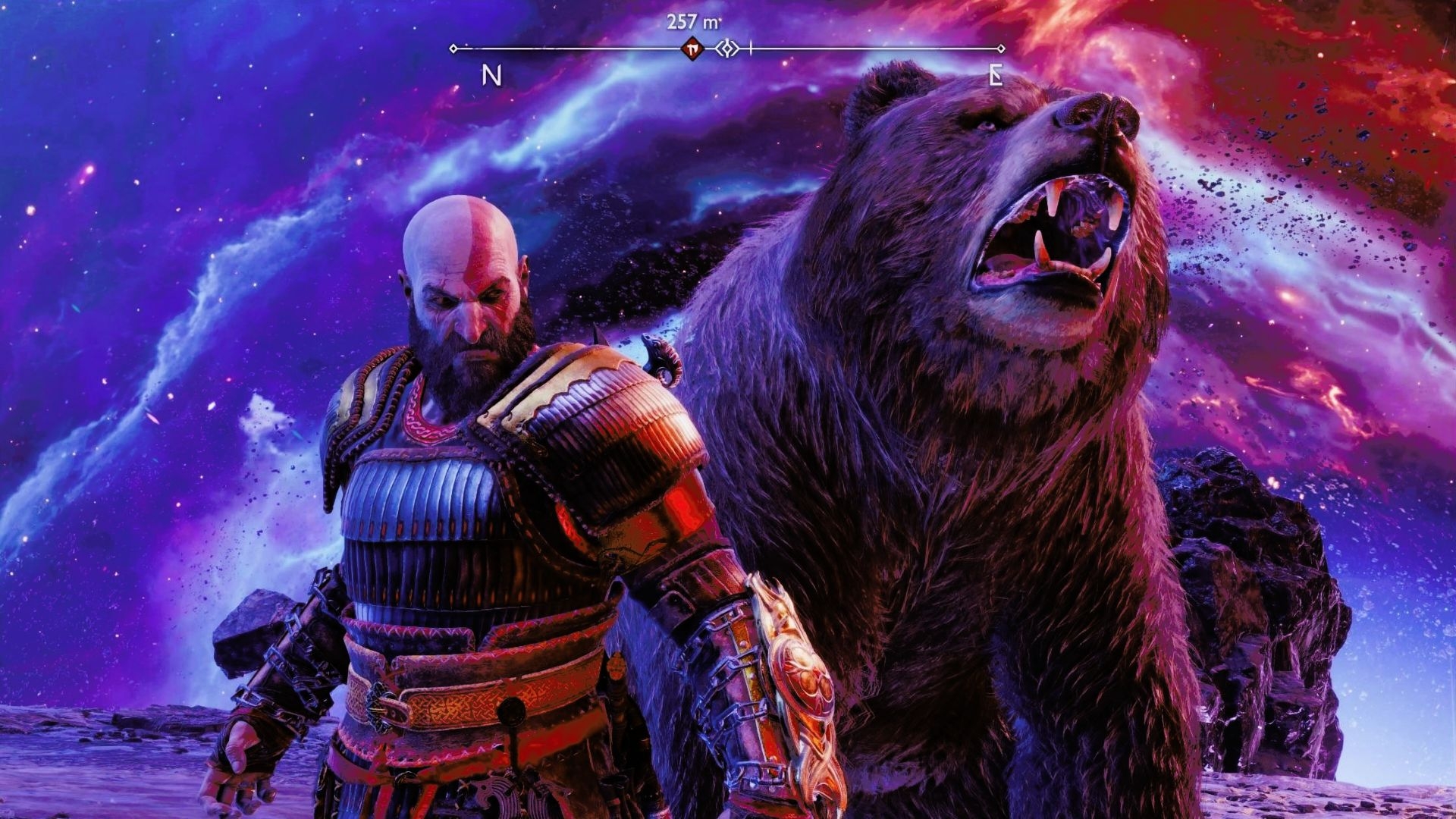 God of War, Ragnarök, Gaming, 1920x1080, Metal, 1920x1080 Full HD Desktop