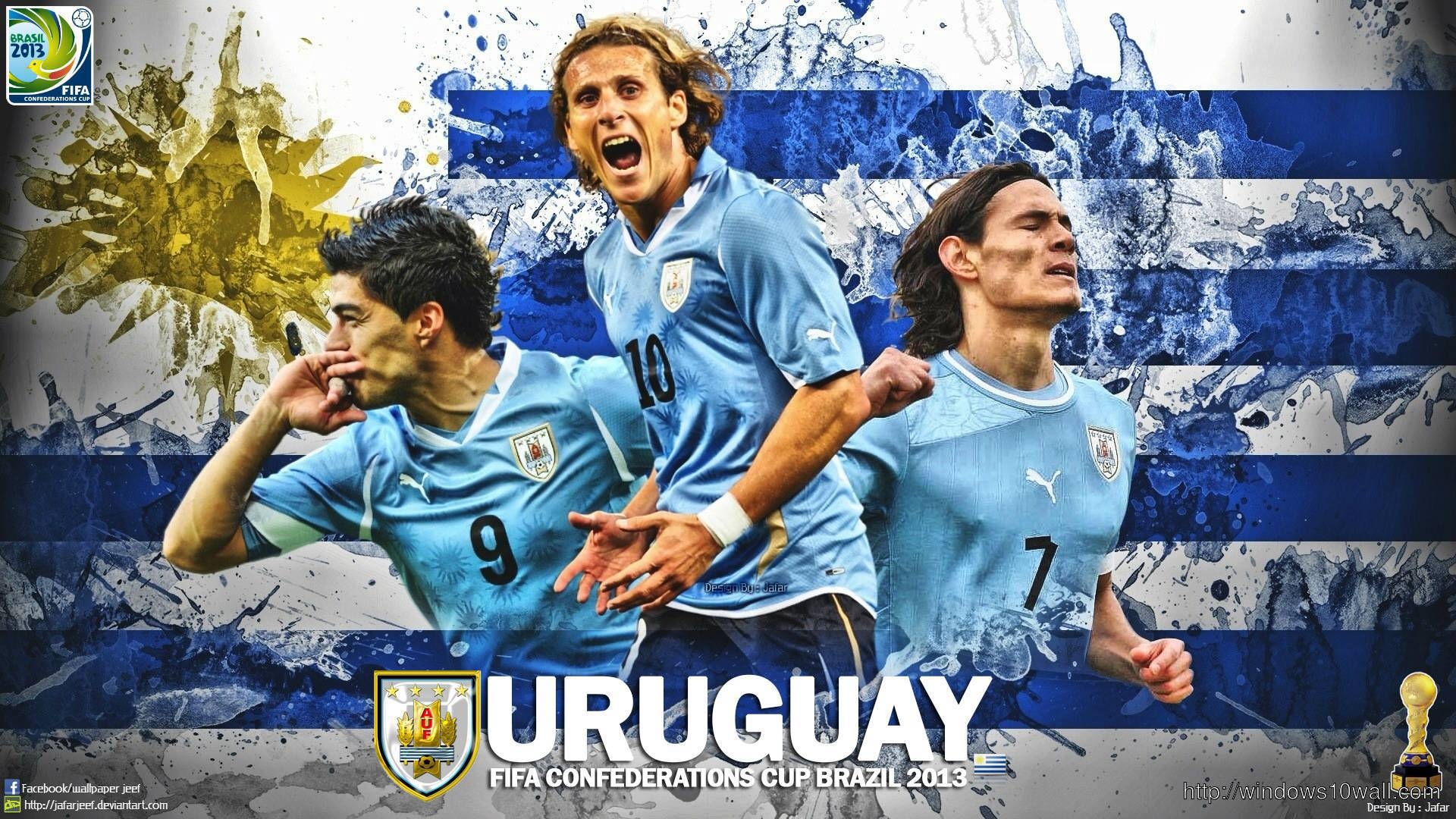 Uruguay, Fußball, Nationalmannschaft, 2016, HD, 1920x1080 Full HD Desktop