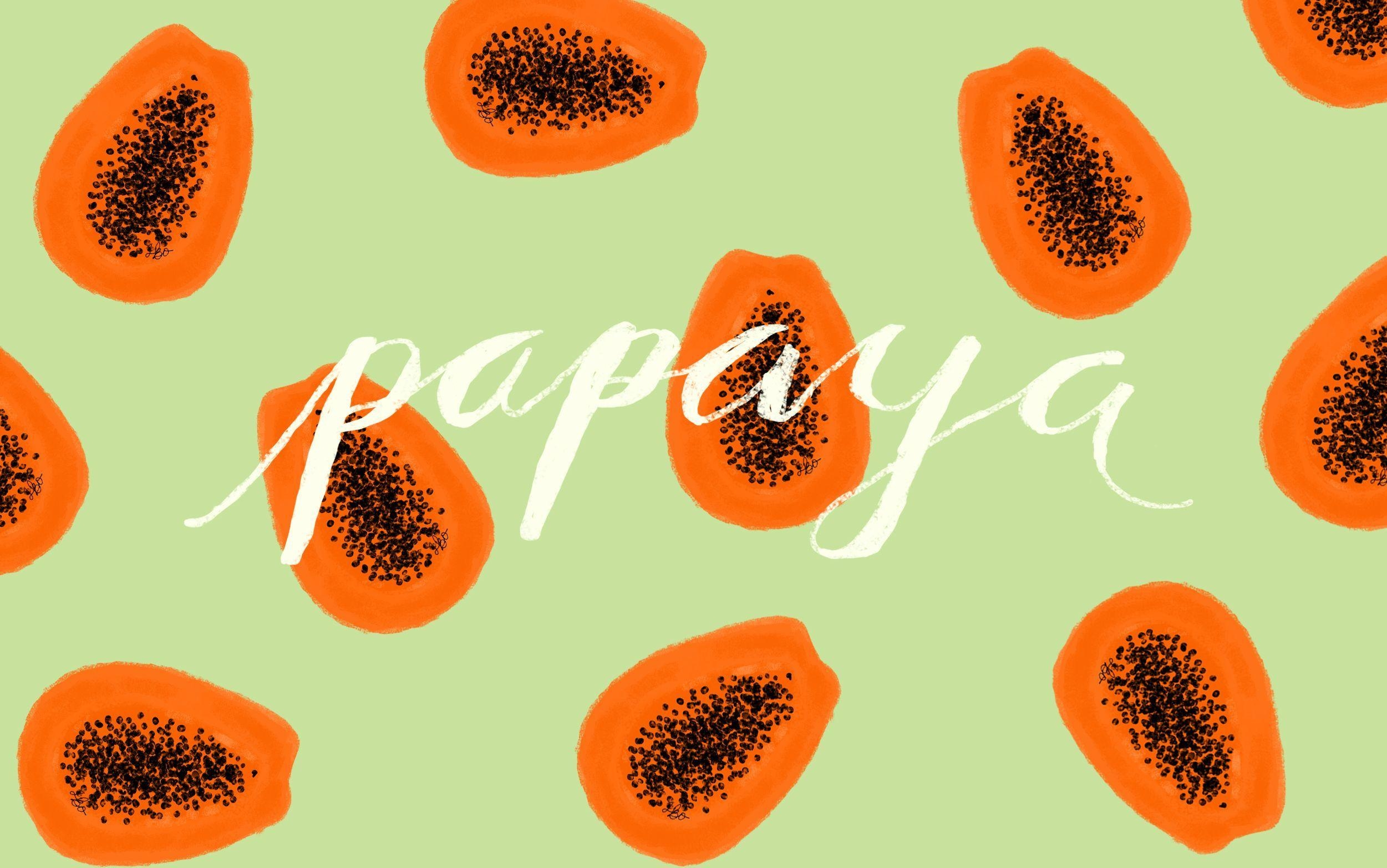 Papaya, Frucht, Desktop, Wallpaper, Hintergrund, 2510x1570 HD Desktop