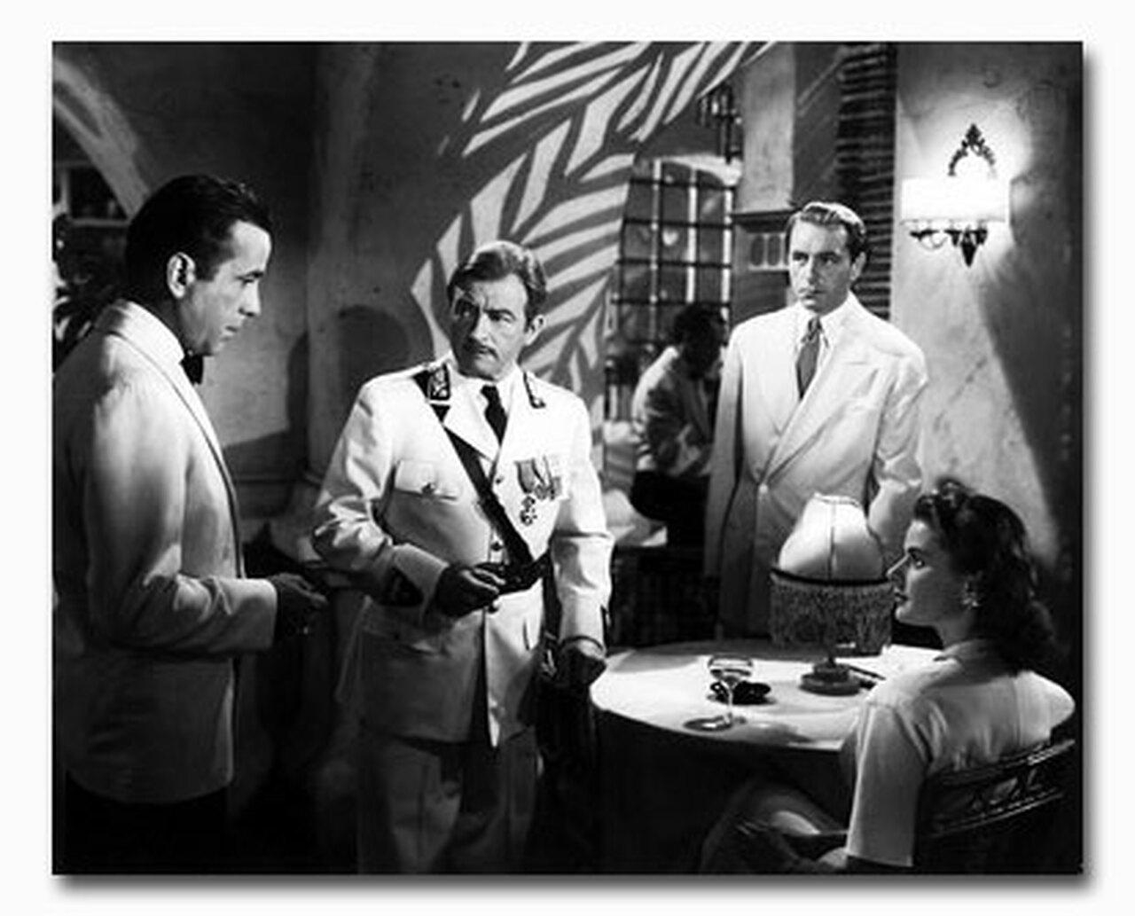 Casablanca Filmfoto, Humphrey Bogart, Ingrid Bergman, Berühmtheiten, Fotos, 1280x1040 HD Desktop