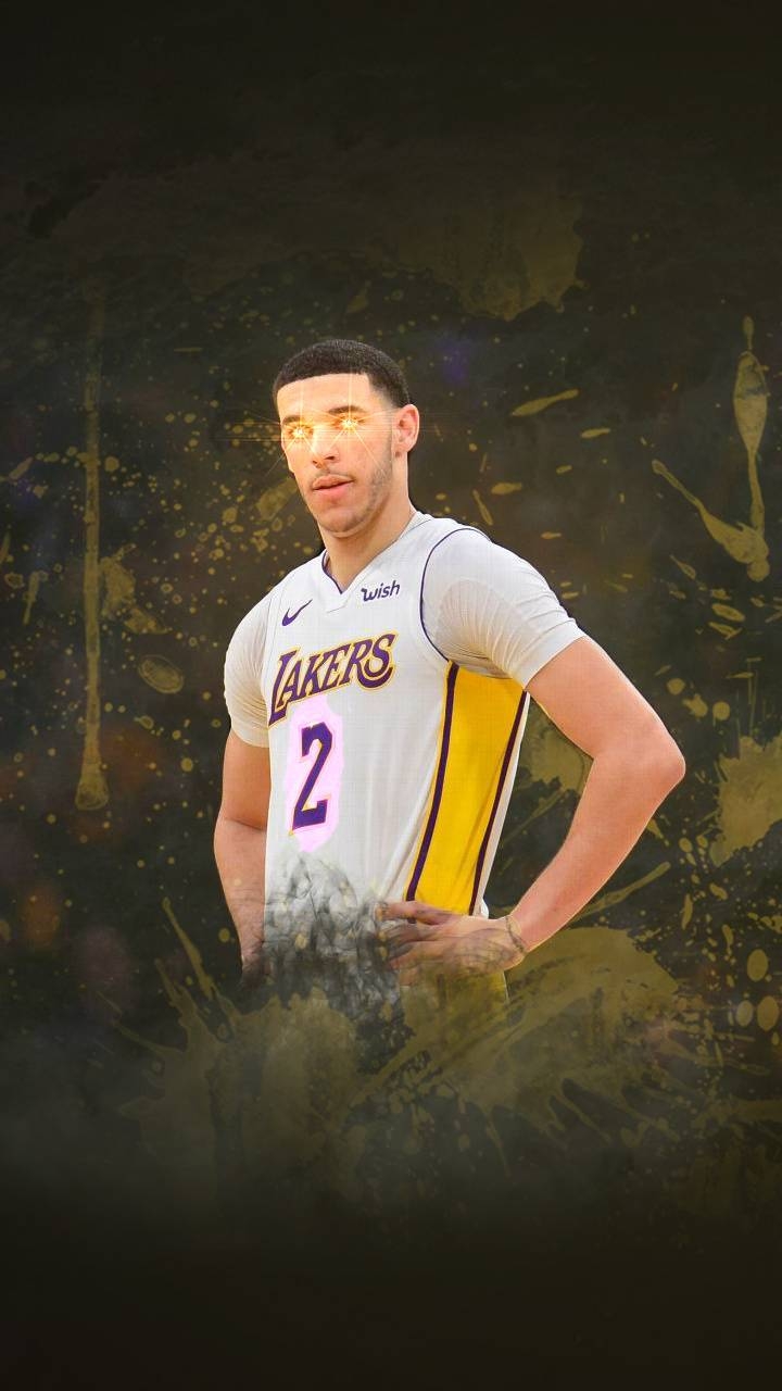 Lonzo Ball, Basketball, Hintergrund, Sport, NBA, 720x1280 HD Handy