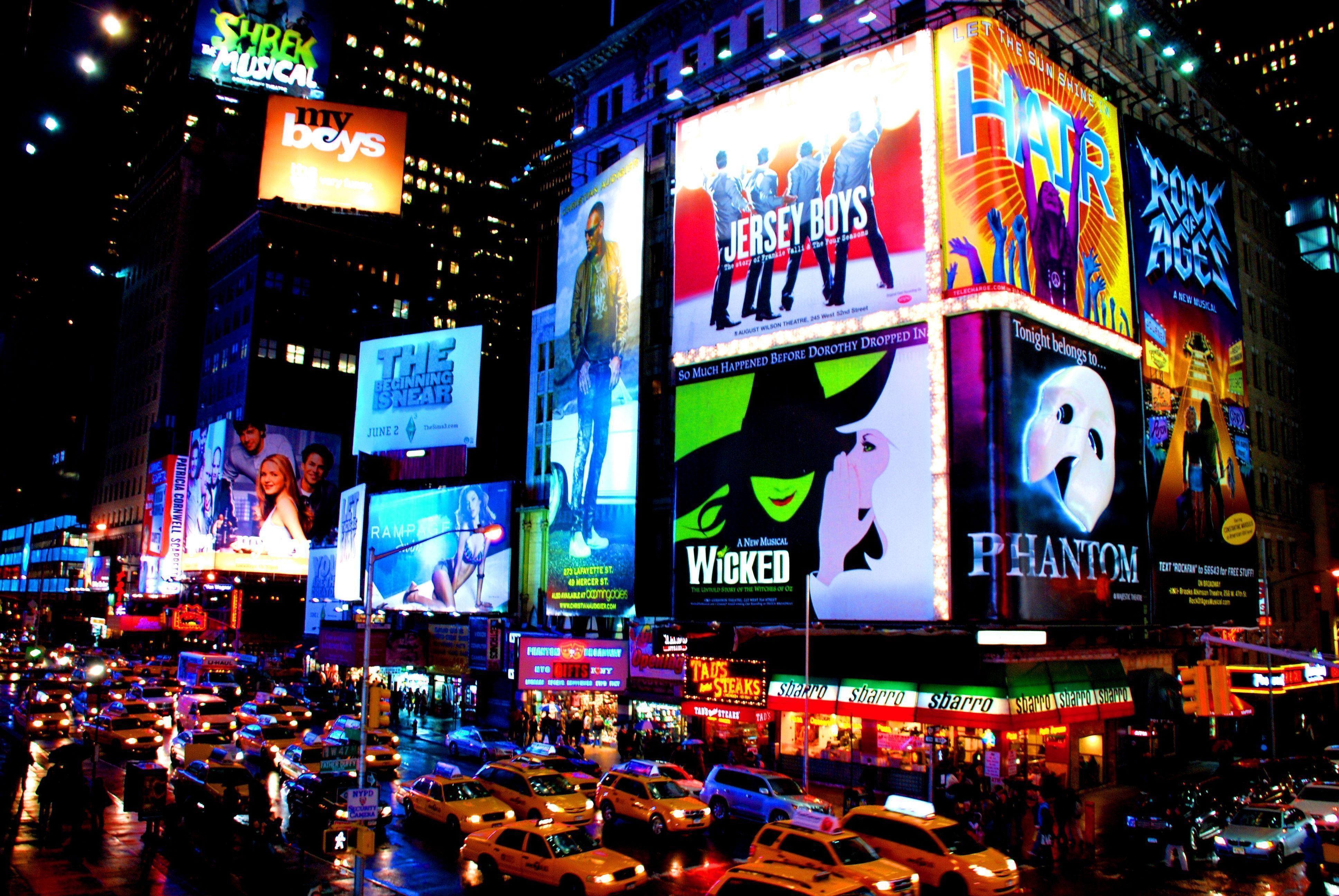 Broadway, Reisen, Theater, Kultur, Stadt, 3880x2600 4K Desktop