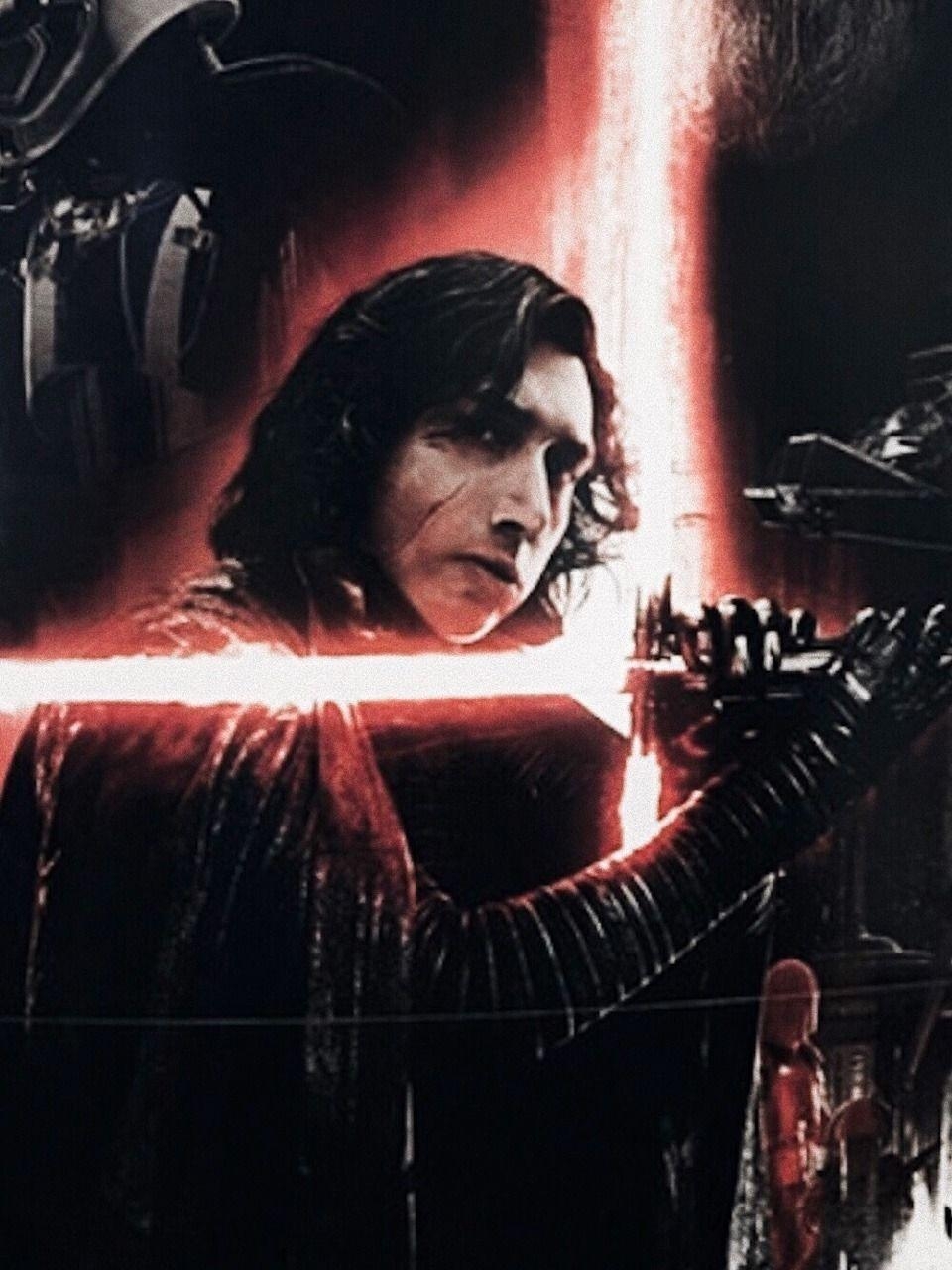 Adam Driver, Kylo Ren, Star Wars, iPhone, TLJ, 960x1280 HD Handy