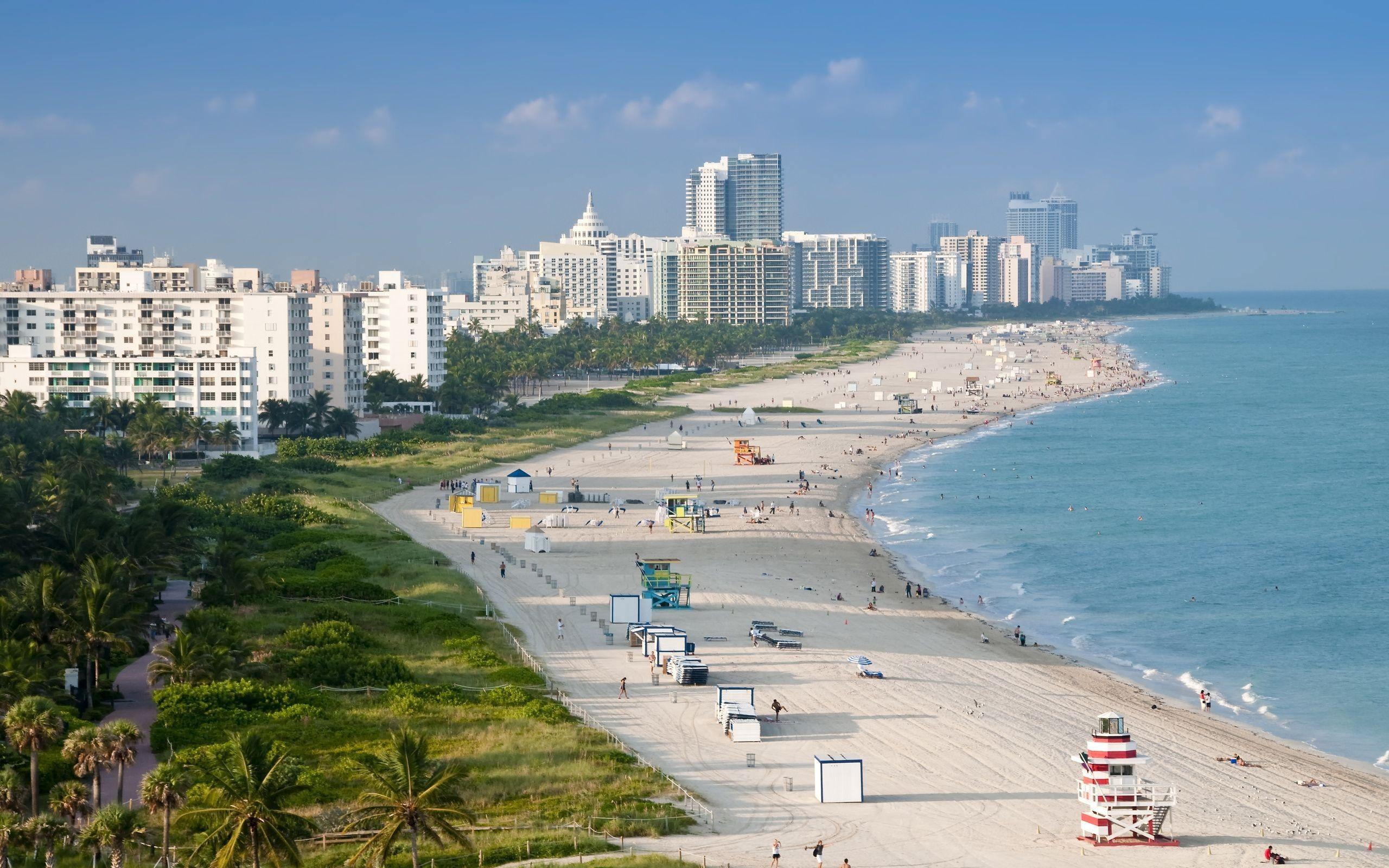 Florida, Palm Beach, schöne Strände, Küste, Reisen, 2560x1600 HD Desktop