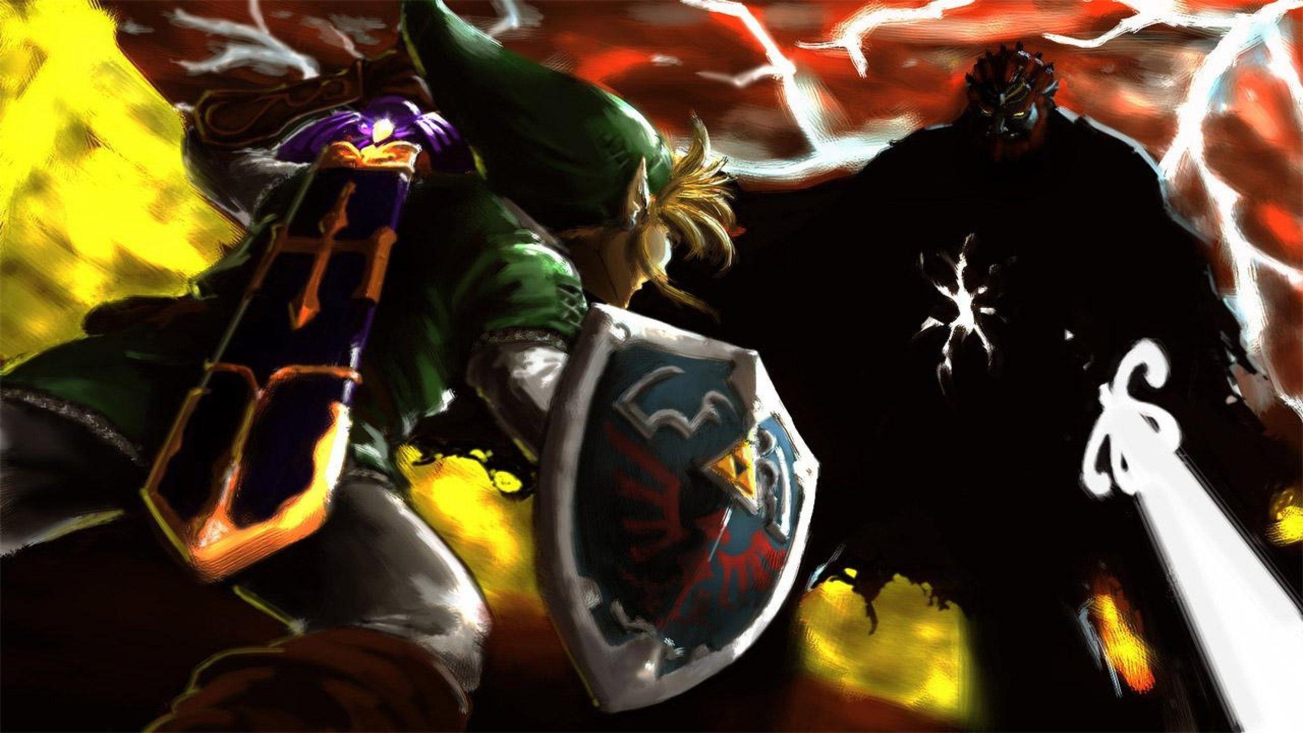 Zelda, Ganondorf, Videospiel, Triforce, Hyrule, 2560x1440 HD Desktop