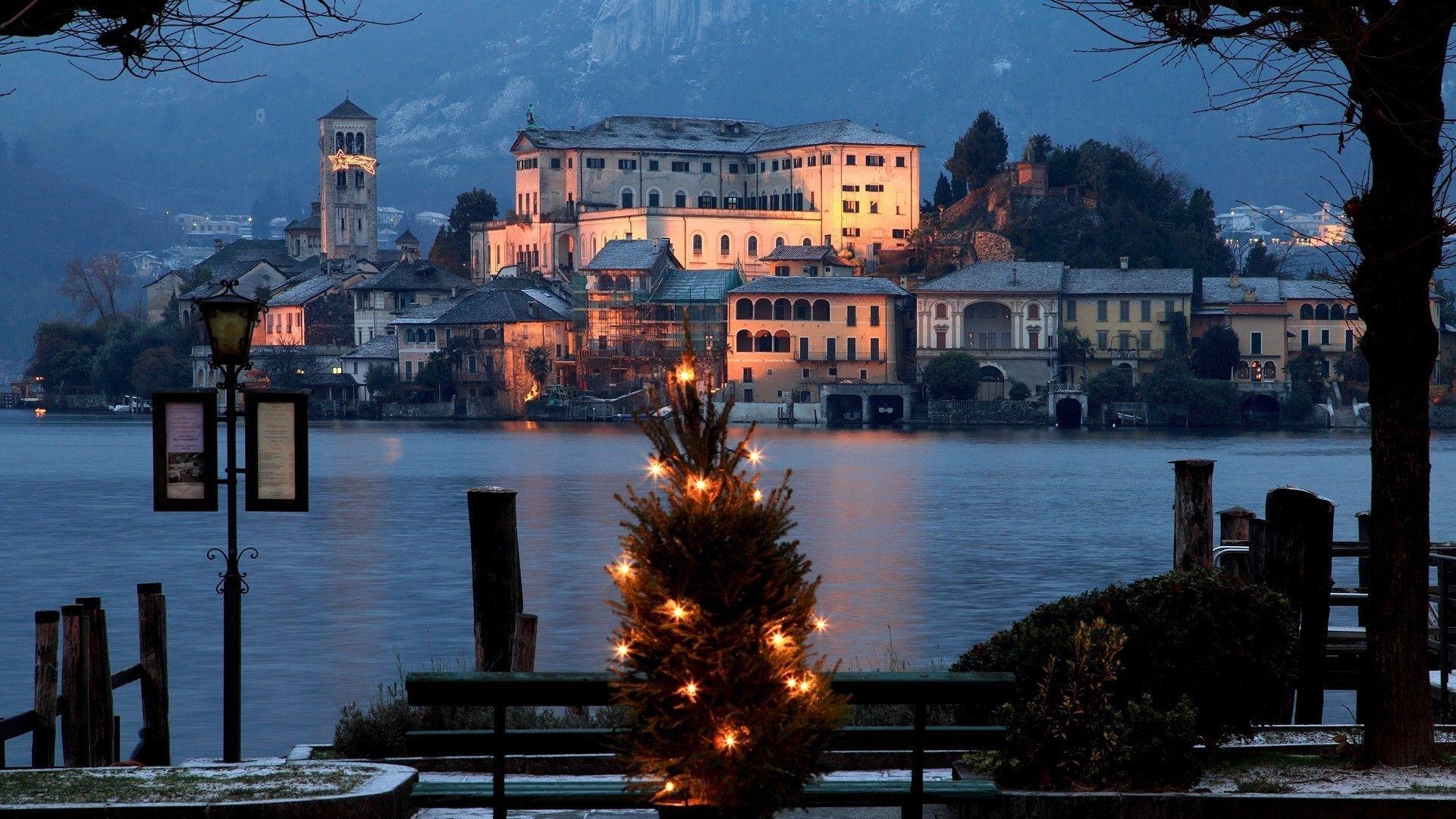 Weihnachten, Italien, Festtagsgrüße, Rom, Europa, 1920x1080 Full HD Desktop