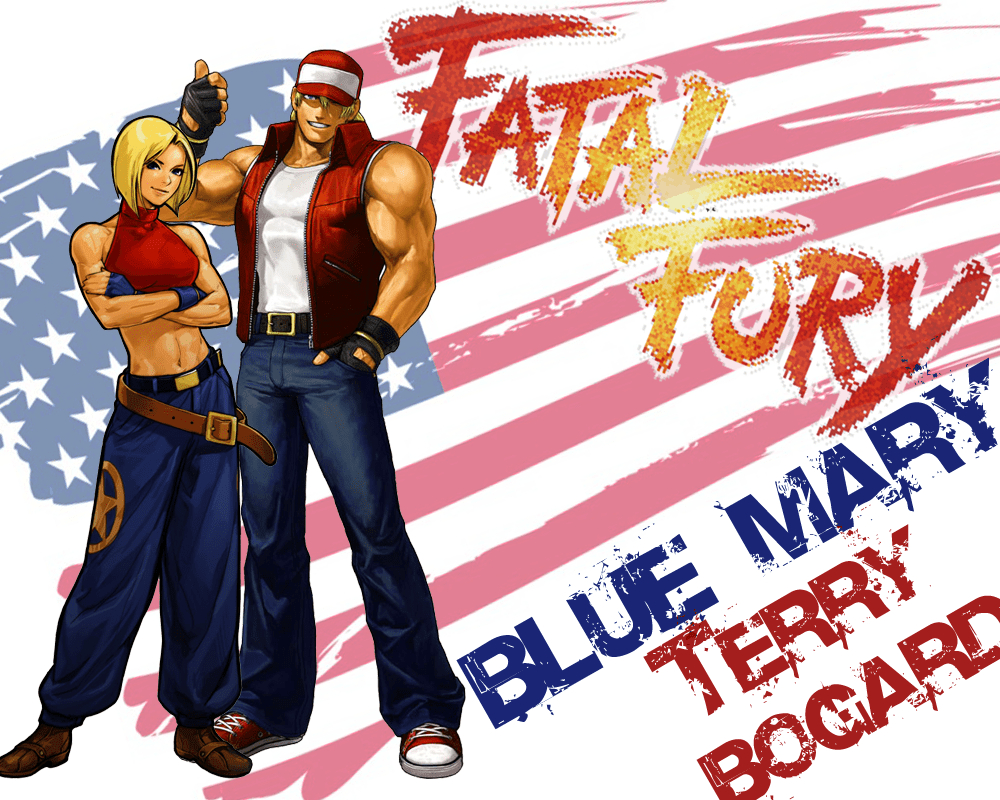 King of Fighters, Fatal Fury, Blue Mary, Terry Bogard, Gaming, 1000x800 HD Desktop