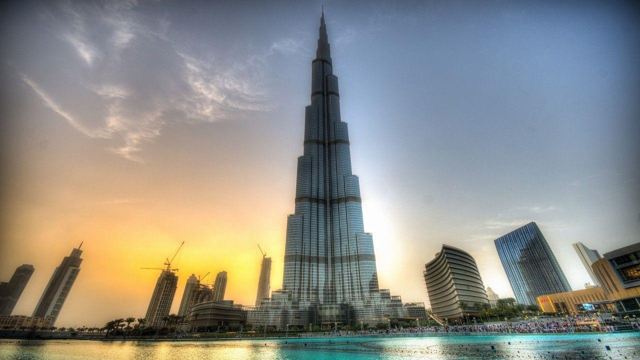 Burj Khalifa, Architektur, Gigantisch, Weltbekannt, Dubai, 1280x720 HD Desktop