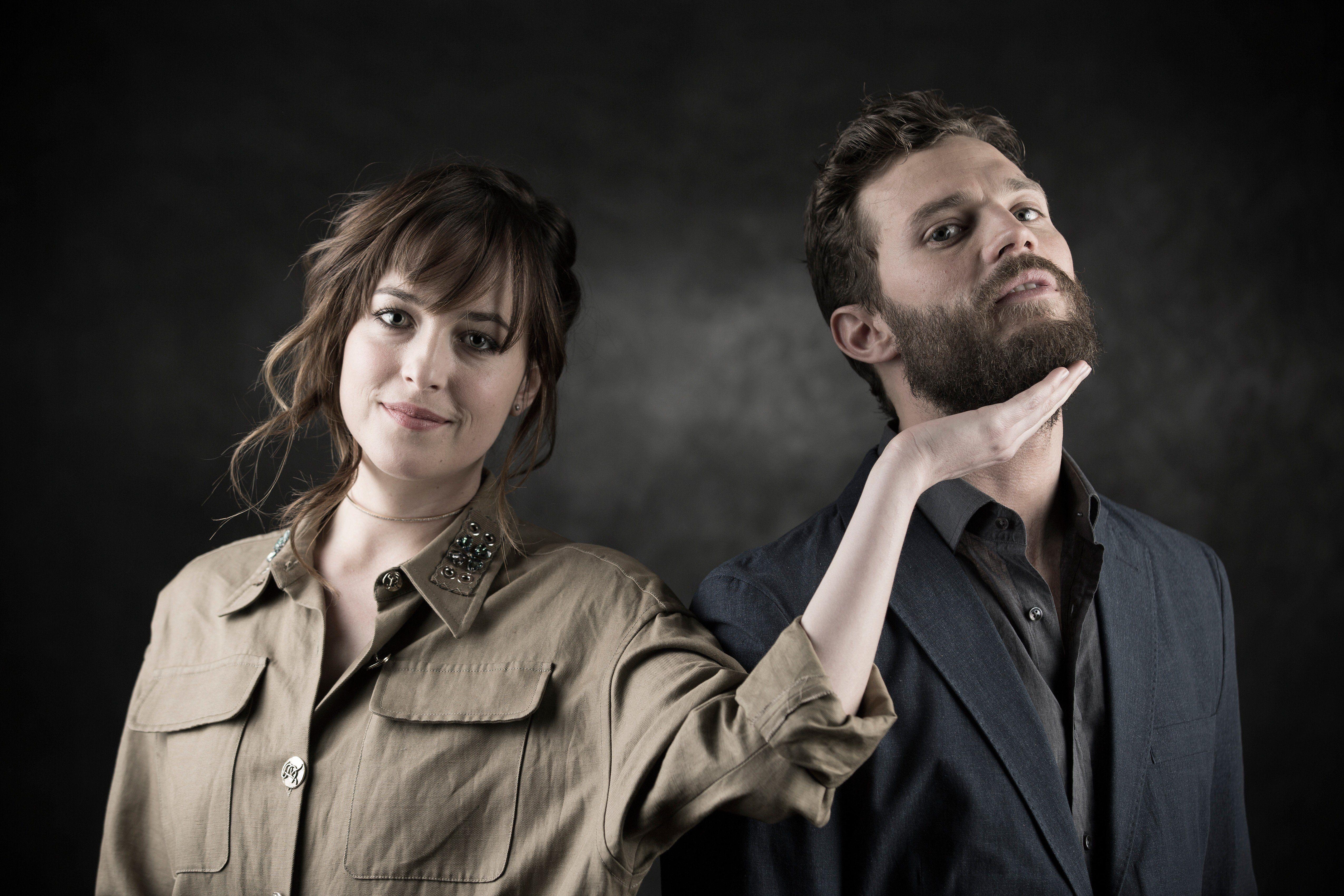 Dakota Johnson, Jamie Dornan, Fifty Shades, Filme, Grau, 5100x3400 4K Desktop