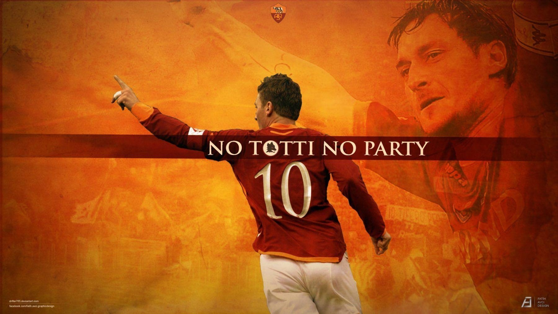 Francesco Totti, Film, Hintergrund, Party, Sport, 1800x1020 HD Desktop