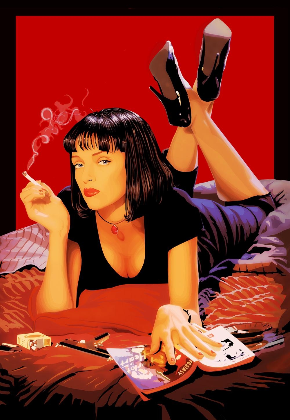 Pulp Fiction, Bild, HD, Film, Hintergrundfoto, 1000x1450 HD Handy