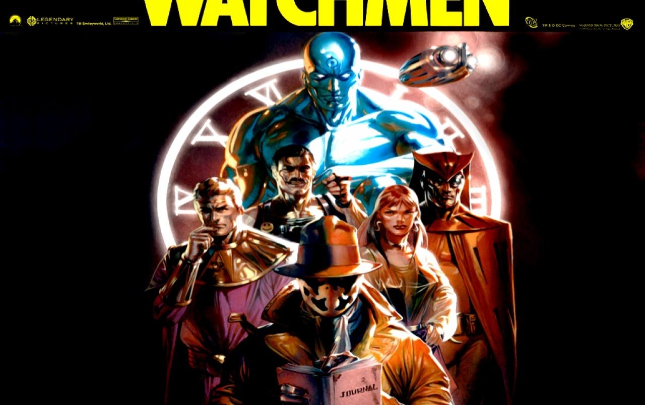 Watchmen, Comic, Cover, Hintergrund, Lager, 1280x810 HD Desktop