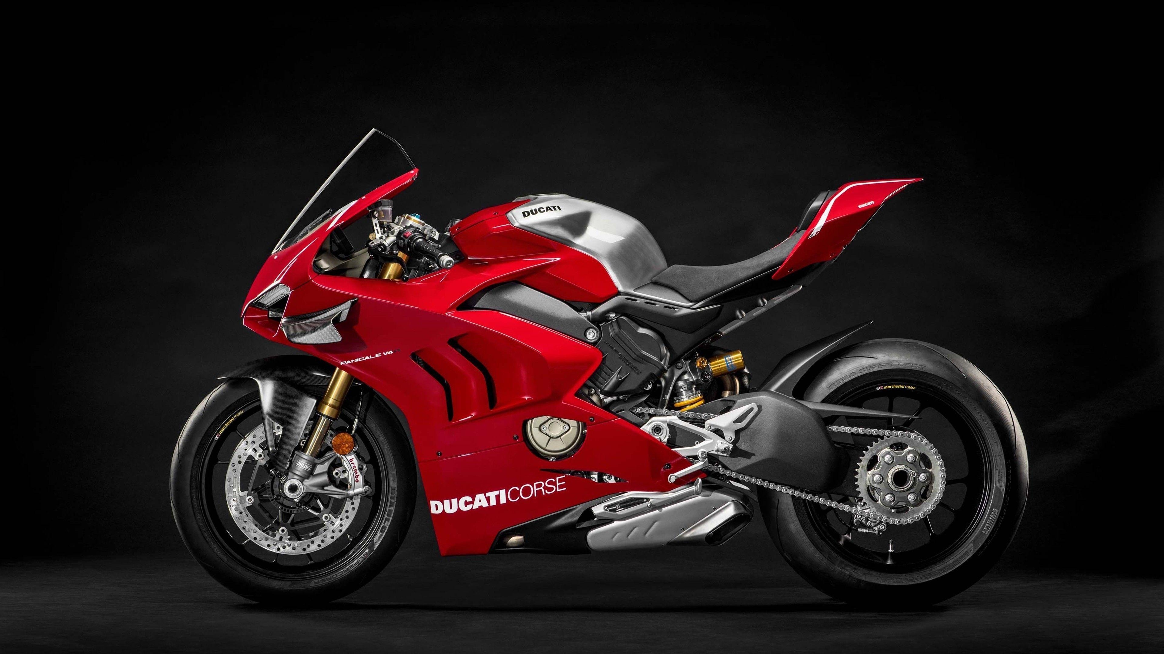 Ducati, Panigale V4 R, Motorrad, Geschwindigkeit, Design, 3840x2160 4K Desktop