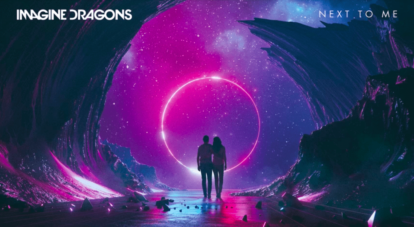 Imagine Dragons, Next to Me, 2019, Hintergrund, Musik, 1440x790 HD Desktop