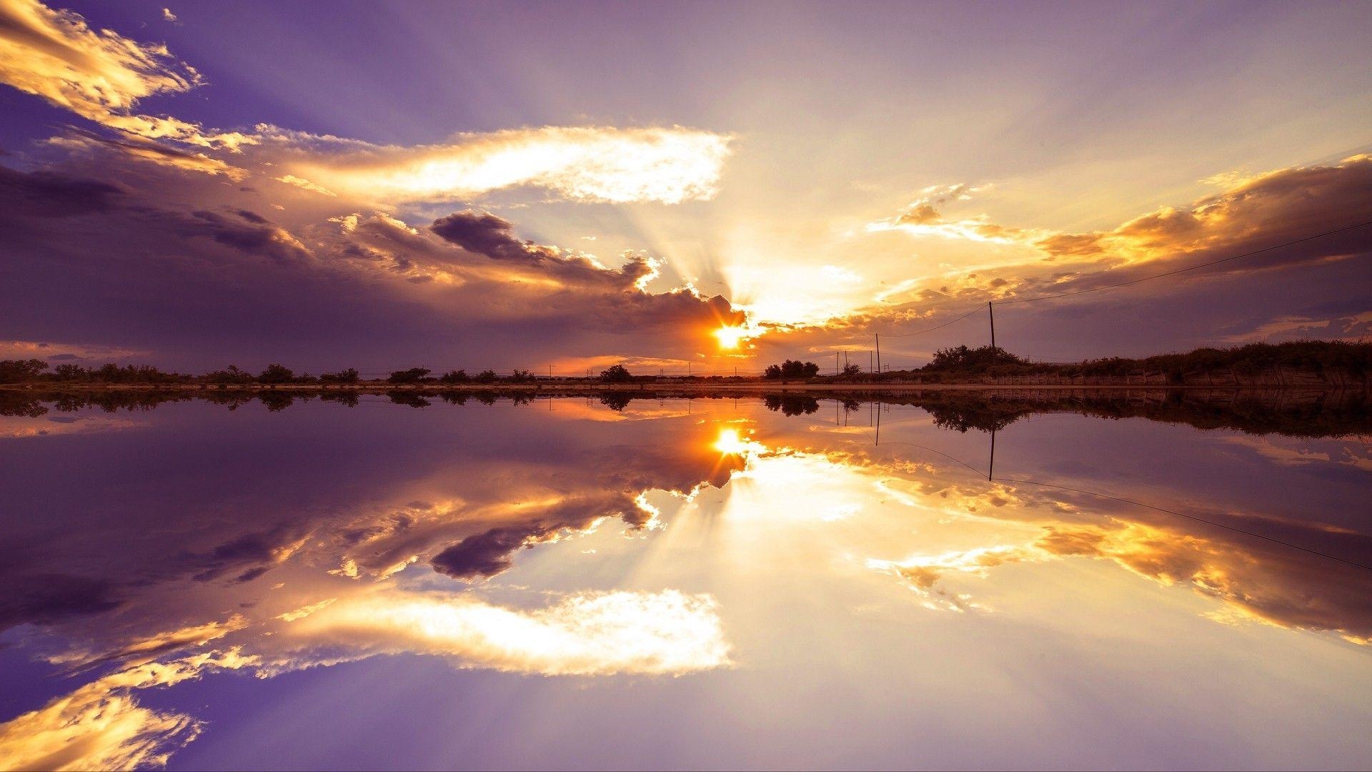 Sonnenuntergang, Horizont, Saint Lucia, Foto, Desktop, 1920x1080 Full HD Desktop