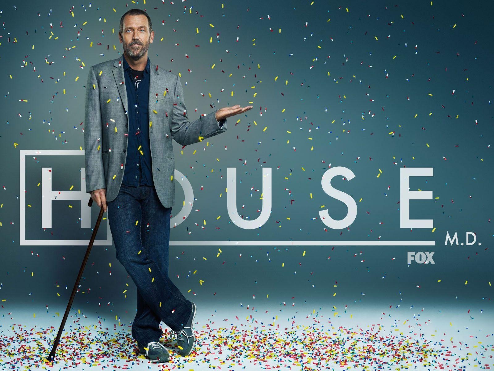 House MD, Hugh Laurie, Dr. House, Fernsehen, 1600x1200 HD Desktop