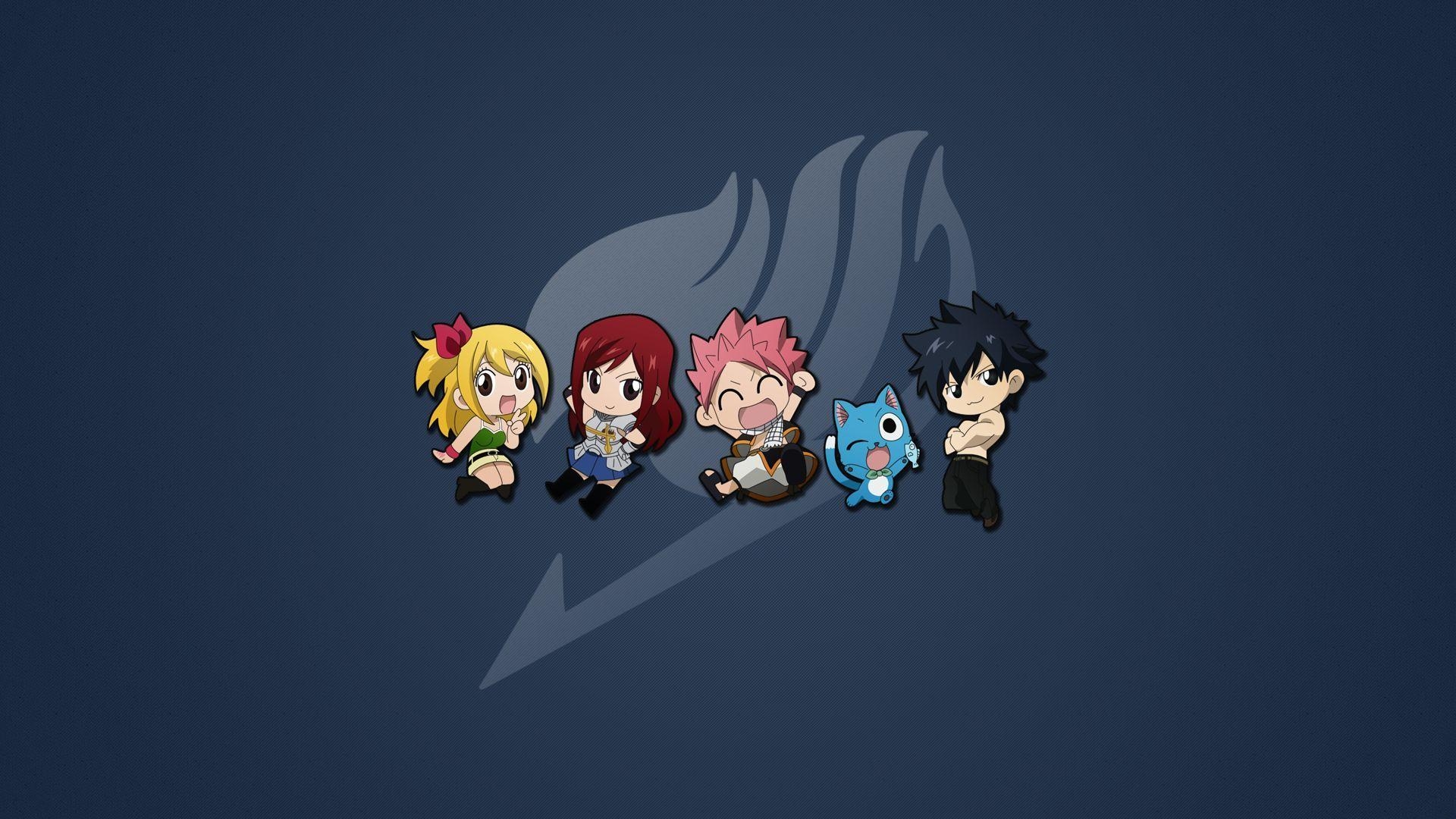 Chibi, Fairy Tail, Weihnachts, Manga, Anime, 1920x1080 Full HD Desktop