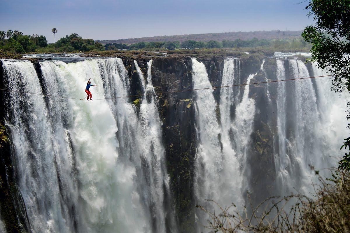 Erde, HQ, Naturbild, Wasserfall, Afrikawunder, 1200x800 HD Desktop