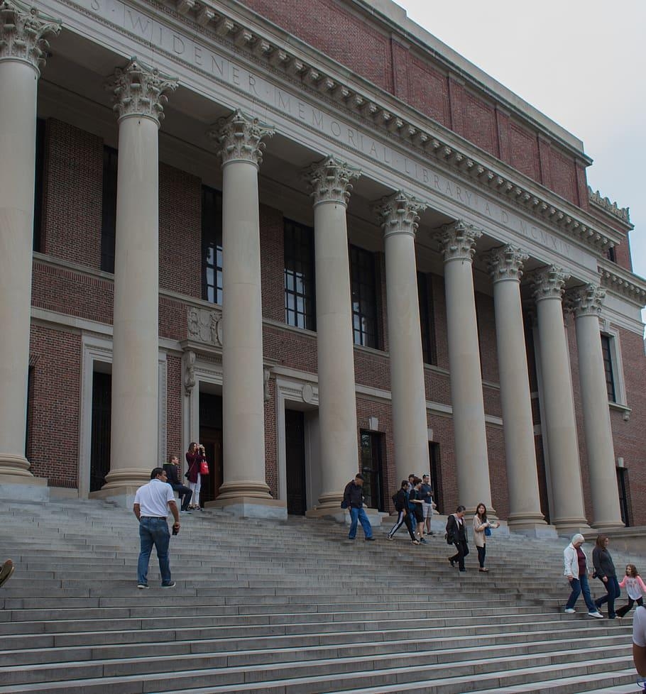 Harvard Universität, Cambridge, USA, HD, Treppen, 910x980 HD Handy