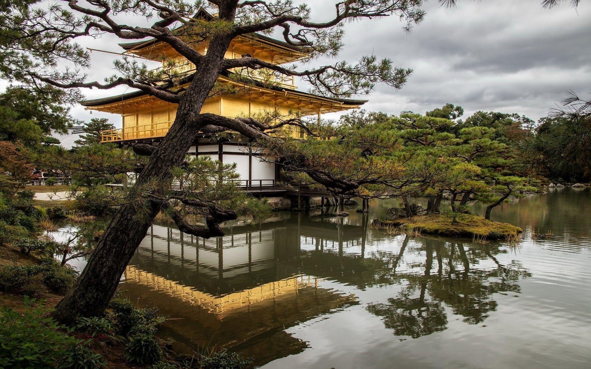 Kyoto, Japan, Tempel, Natur, Landschaft, 1920x1200 HD Desktop