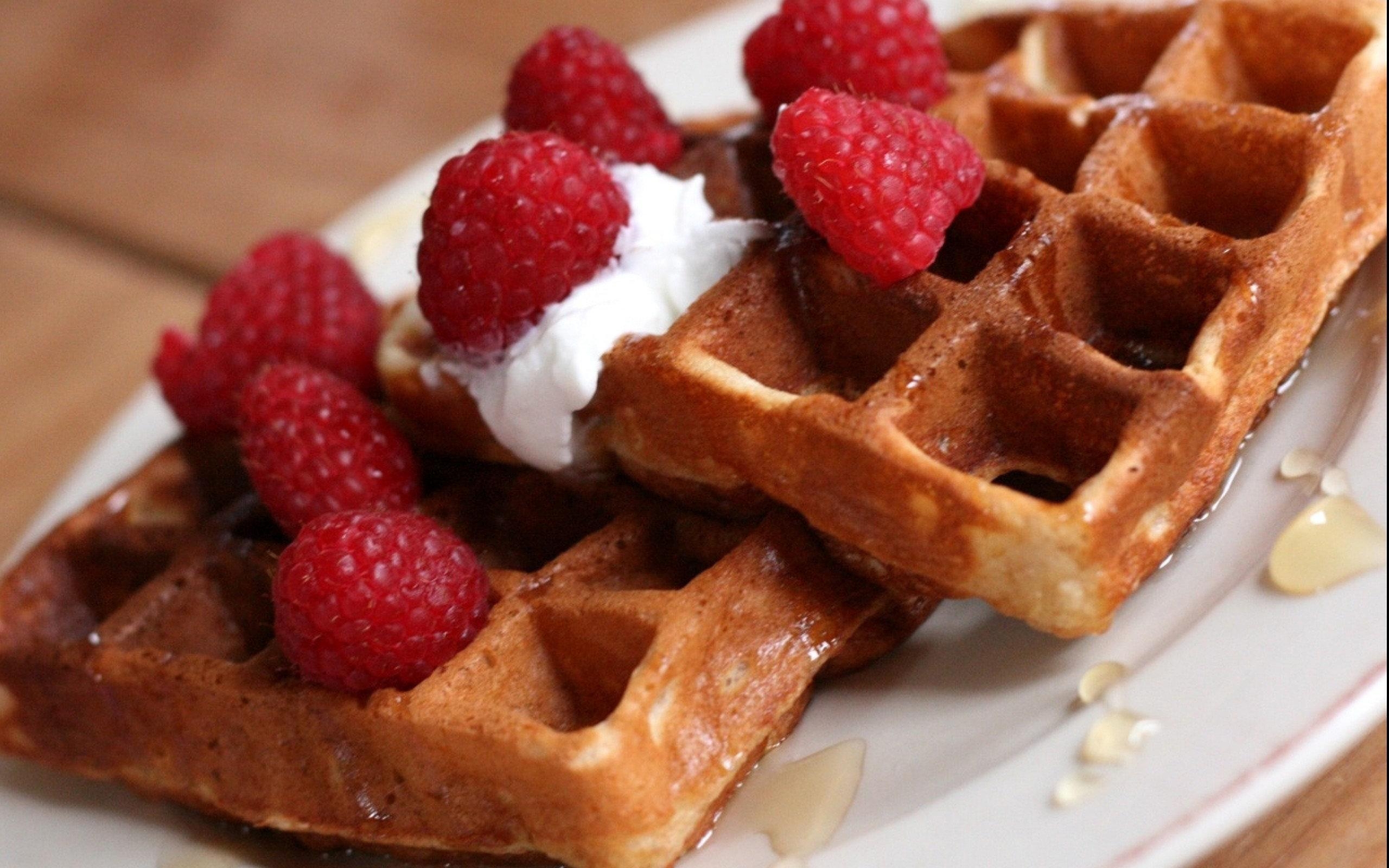 Waffel, HD, Desktop, Hintergrund, Essen, 2560x1600 HD Desktop