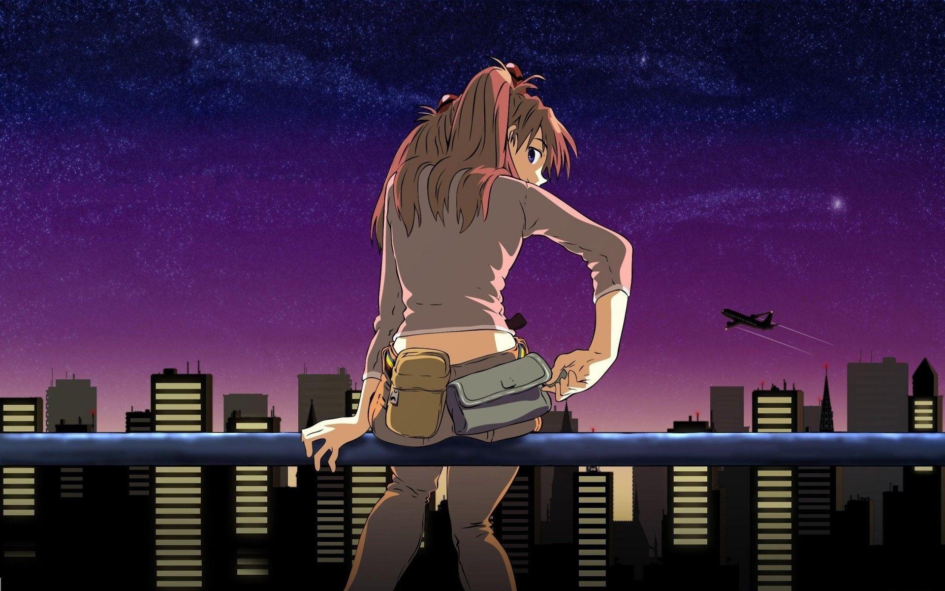 Asuka Langley Soryu, Neon Genesis Evangelion, Anime, Charakter, Japan, 1920x1200 HD Desktop