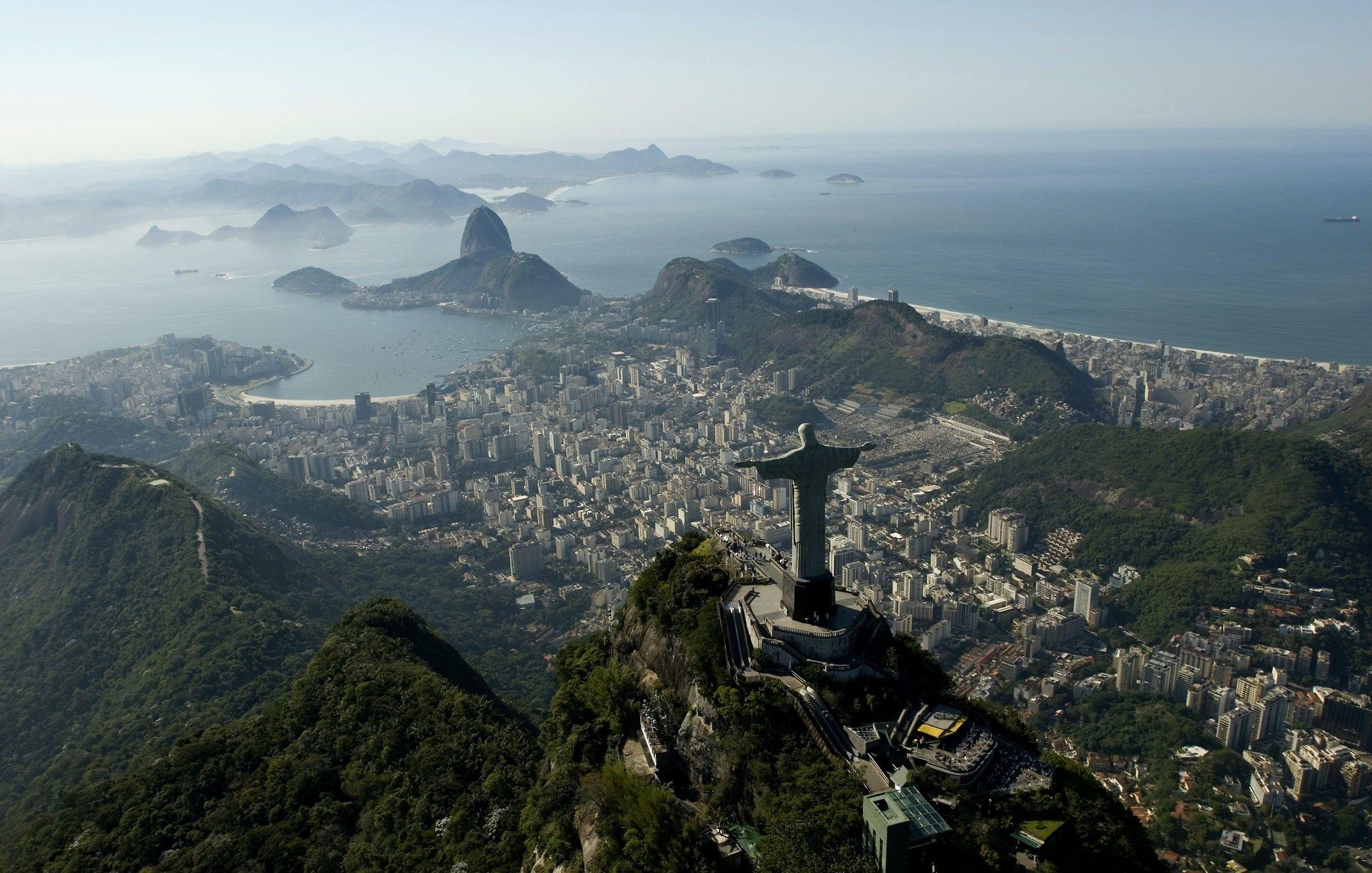 Rio de Janeiro, Zuckerhut, Copacabana, Südamerika, 2480x1580 HD Desktop