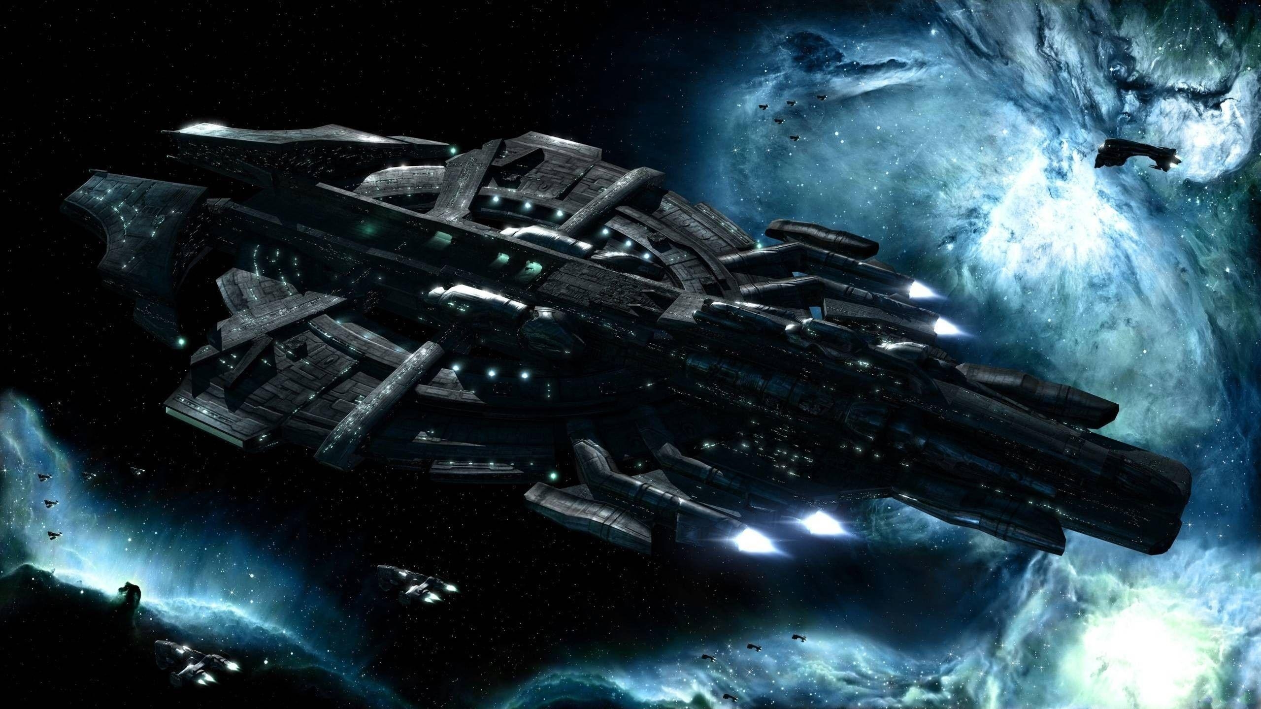 Eve Online, Galaxie, Raumschiff, Sterne, iMac, 2560x1440 HD Desktop