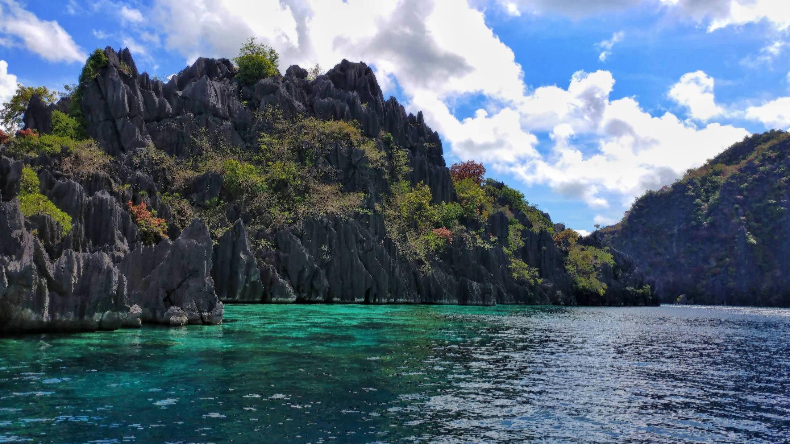 Twin Lagoon, Coron, Palawan, HD, Natur, 2560x1440 HD Desktop