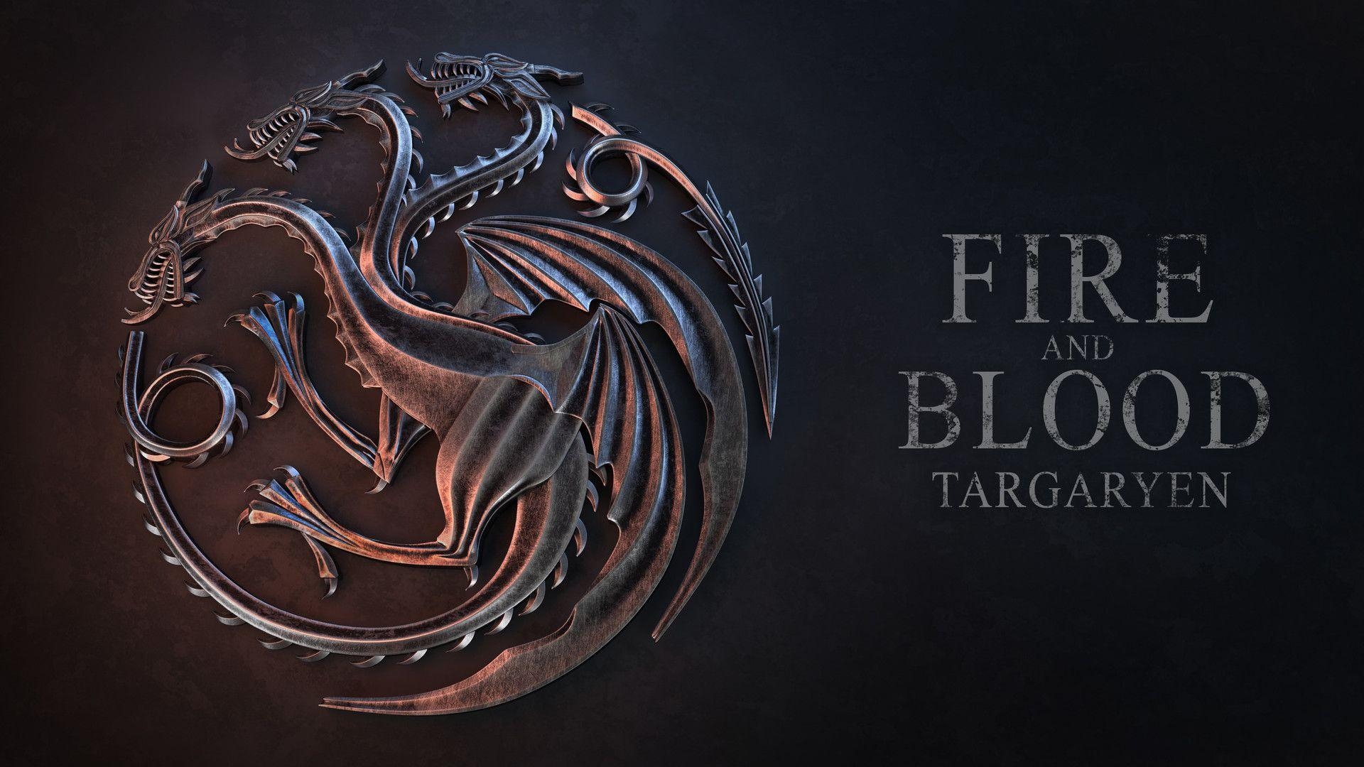 Nikola Stankovic, Targaryen Wappen, Haus, Game of Thrones, 1920x1080 Full HD Desktop