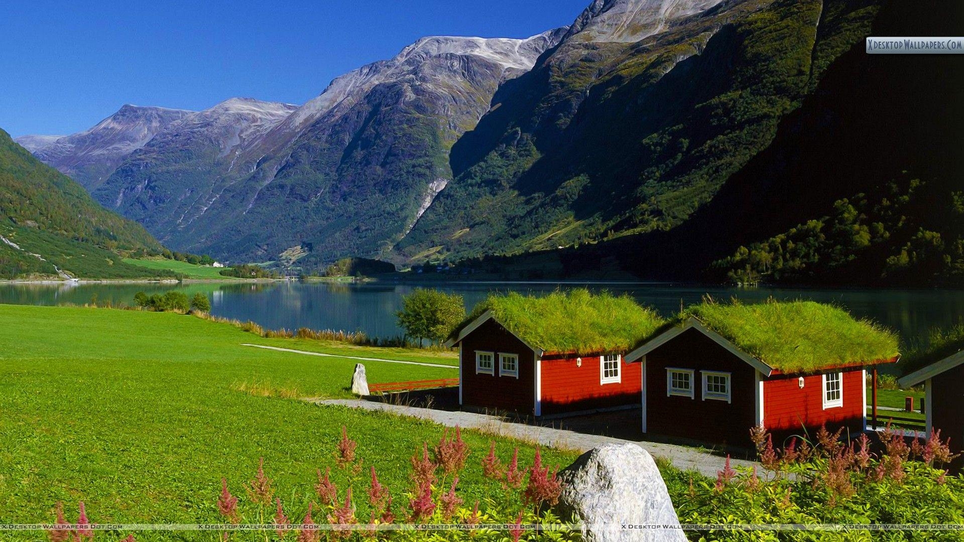 Oldenvatnet, Norwegen, See, Bild, Natur, 1920x1080 Full HD Desktop