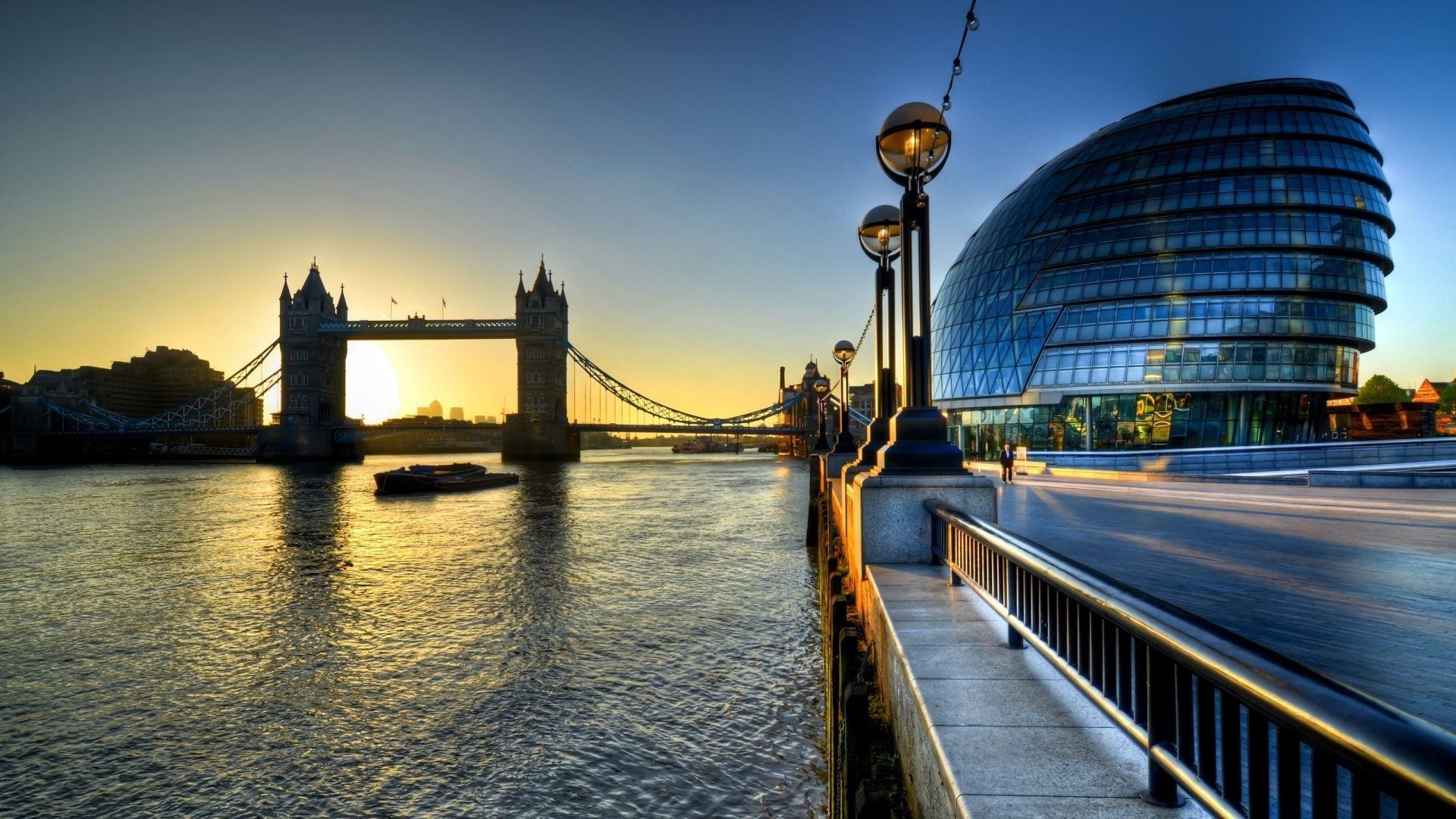 Tower Bridge, London, England, Reise, Hintergrund, 1920x1080 Full HD Desktop