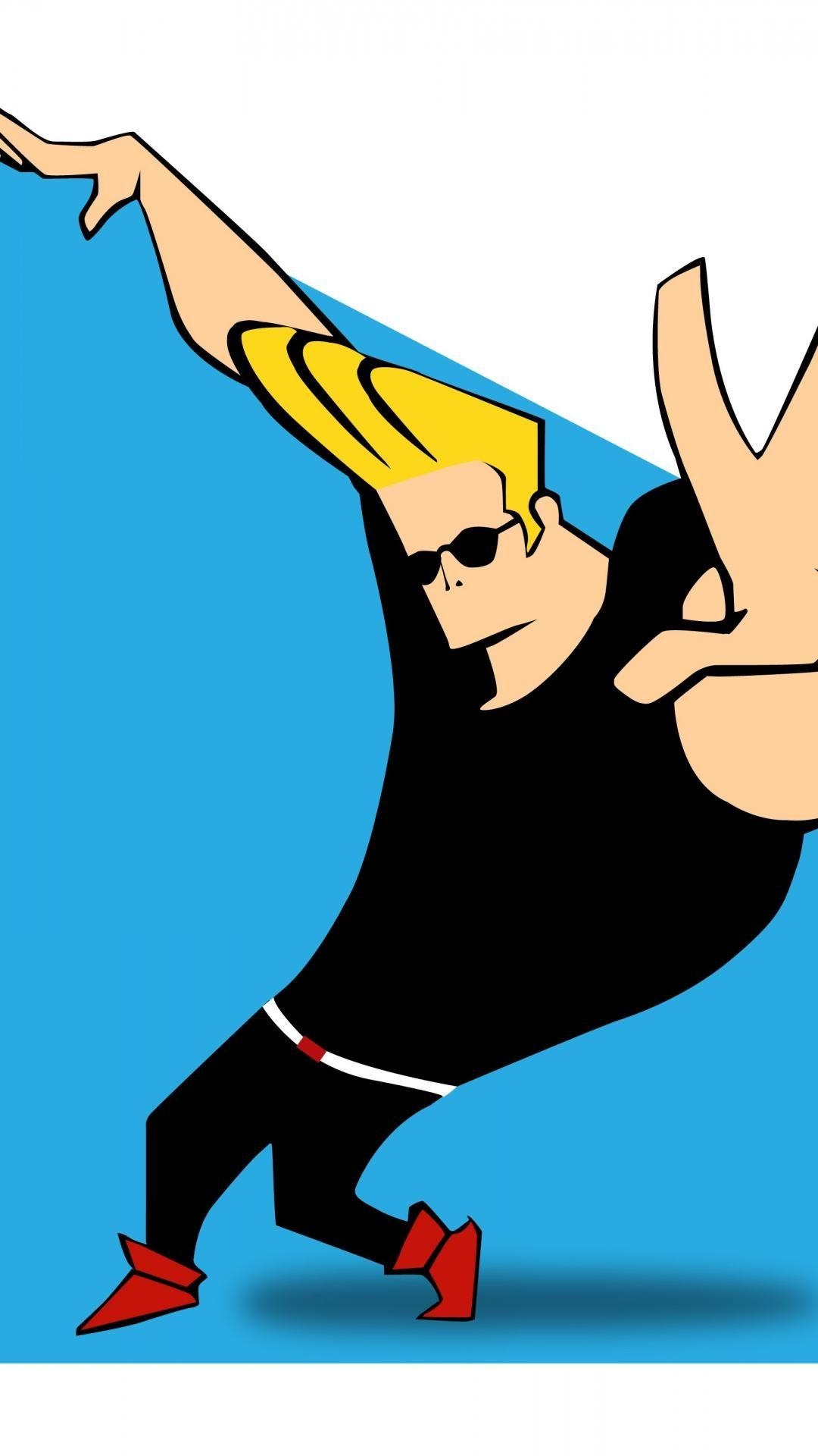 Johnny Bravo, Cartoon, Bild, Fernsehsendung, Kultfigur, 1080x1920 Full HD Handy