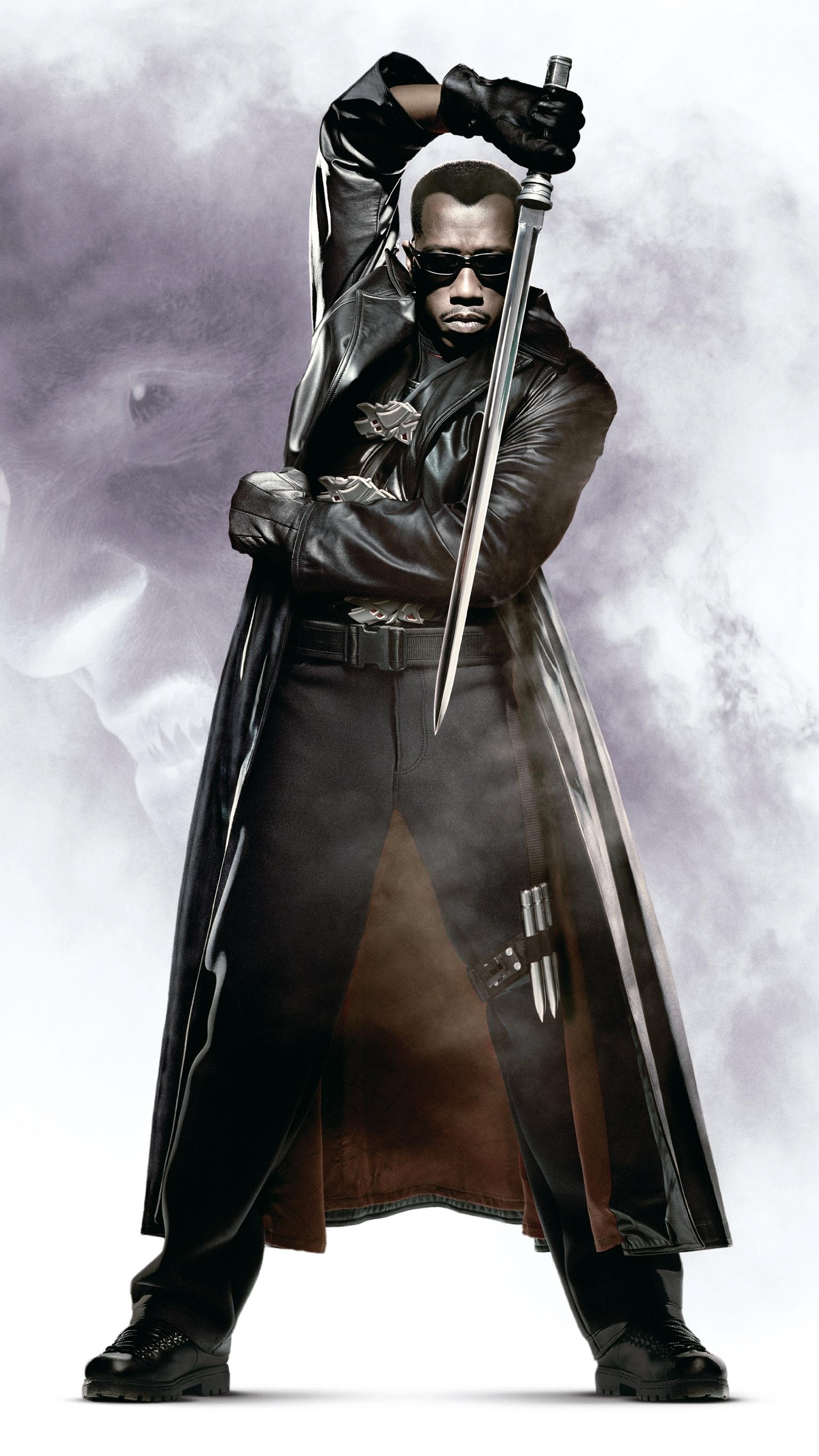 Blade, Marvel, Hintergrund, Film, Superheld, 1540x2740 HD Handy