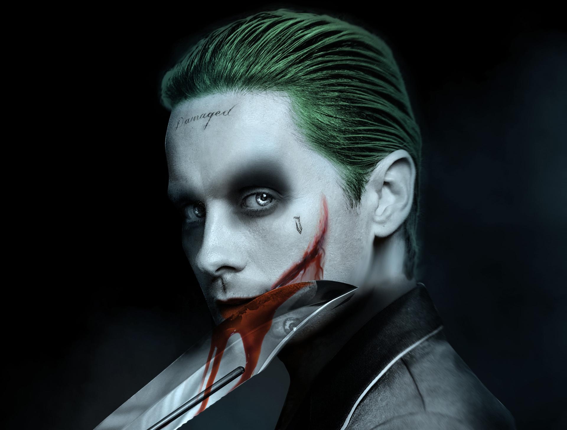 Jared Leto, Joker, Kunstwerk, 1600x1200, DC Comics, 1920x1460 HD Desktop