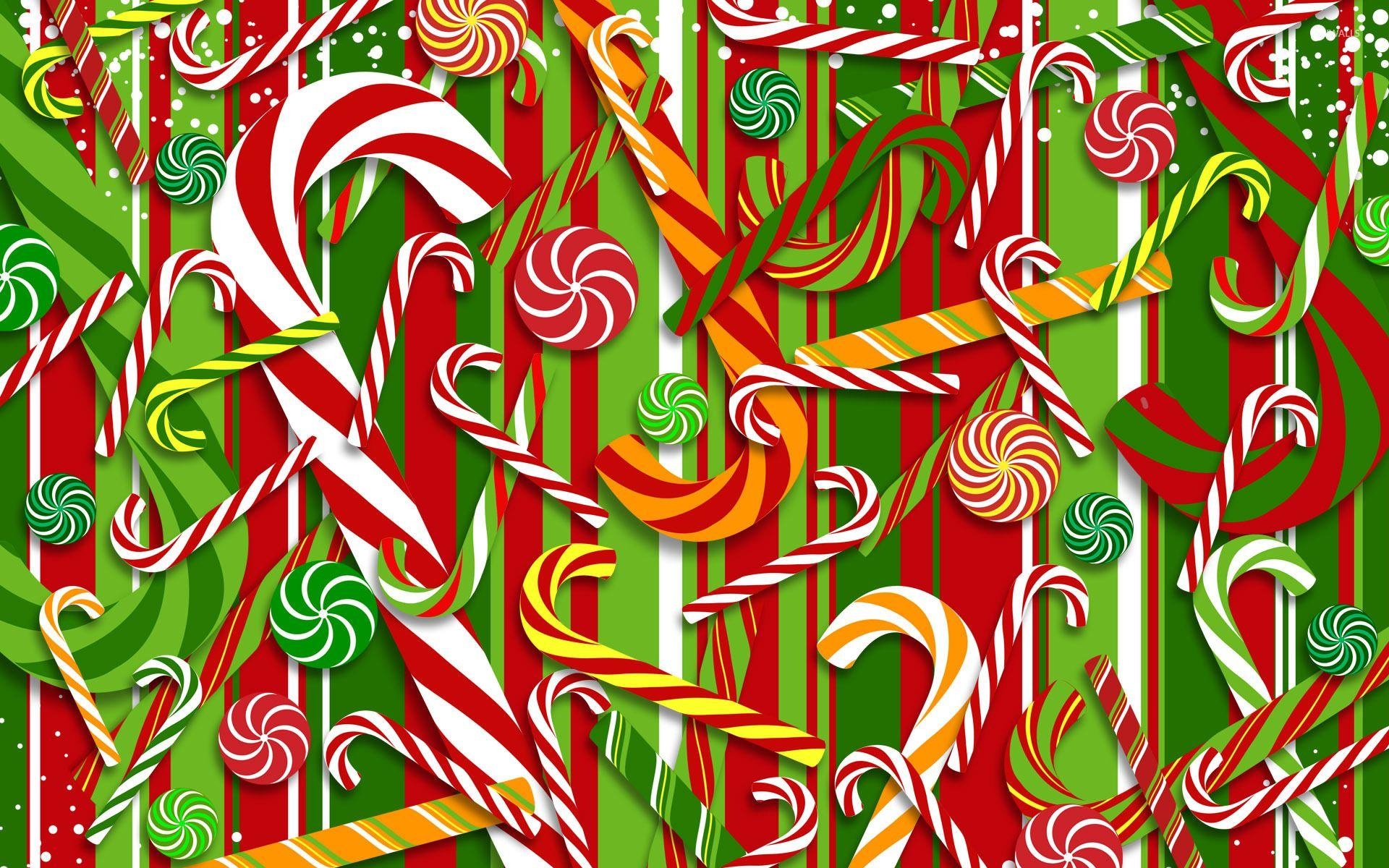 Candy Cane, Wallpaper, Süßigkeiten, Weihnachten, Bild, 1920x1200 HD Desktop