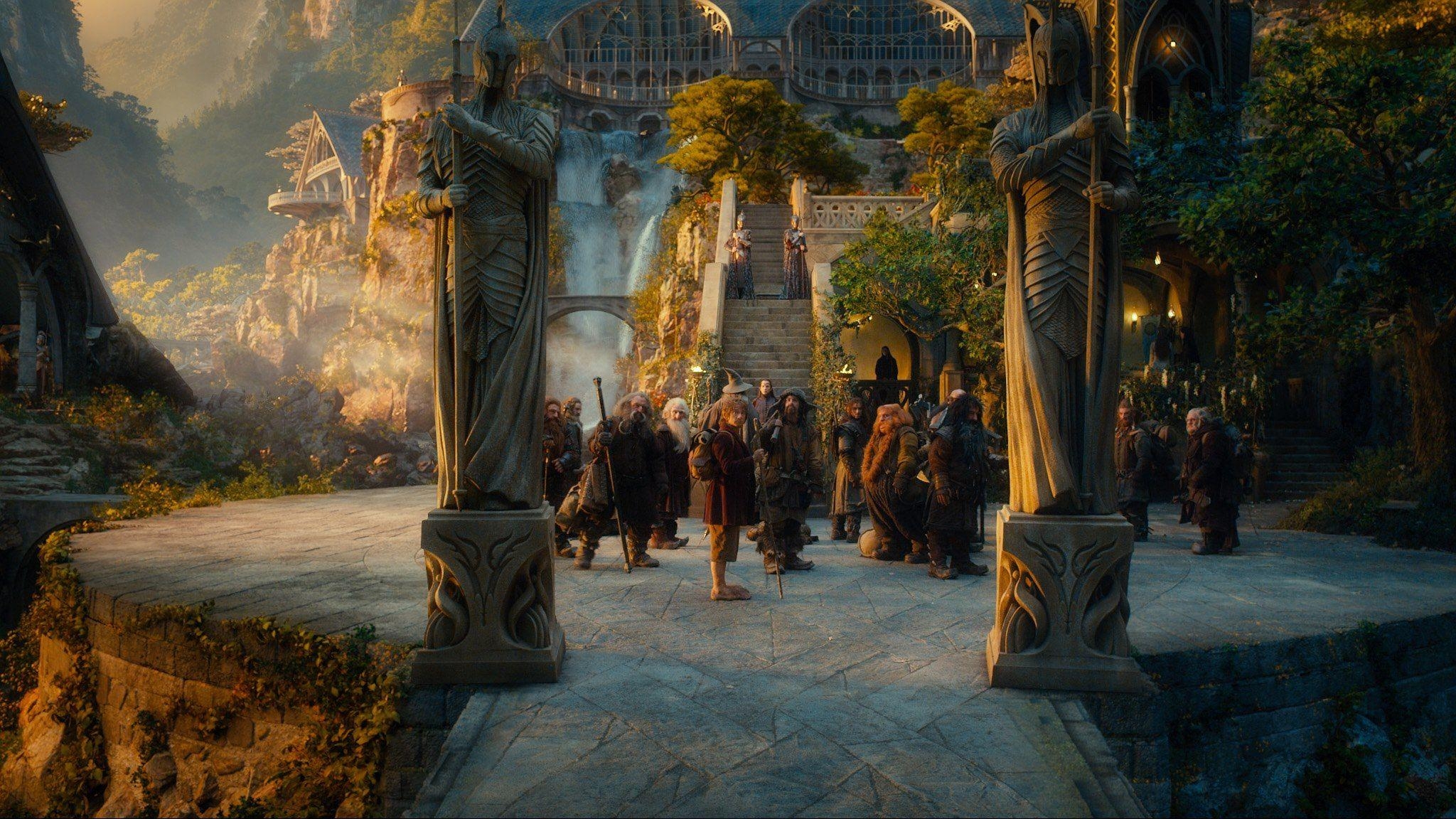 Rivendell, Hobbit, Unerwartete Reise, HD, Filme, 2050x1160 HD Desktop