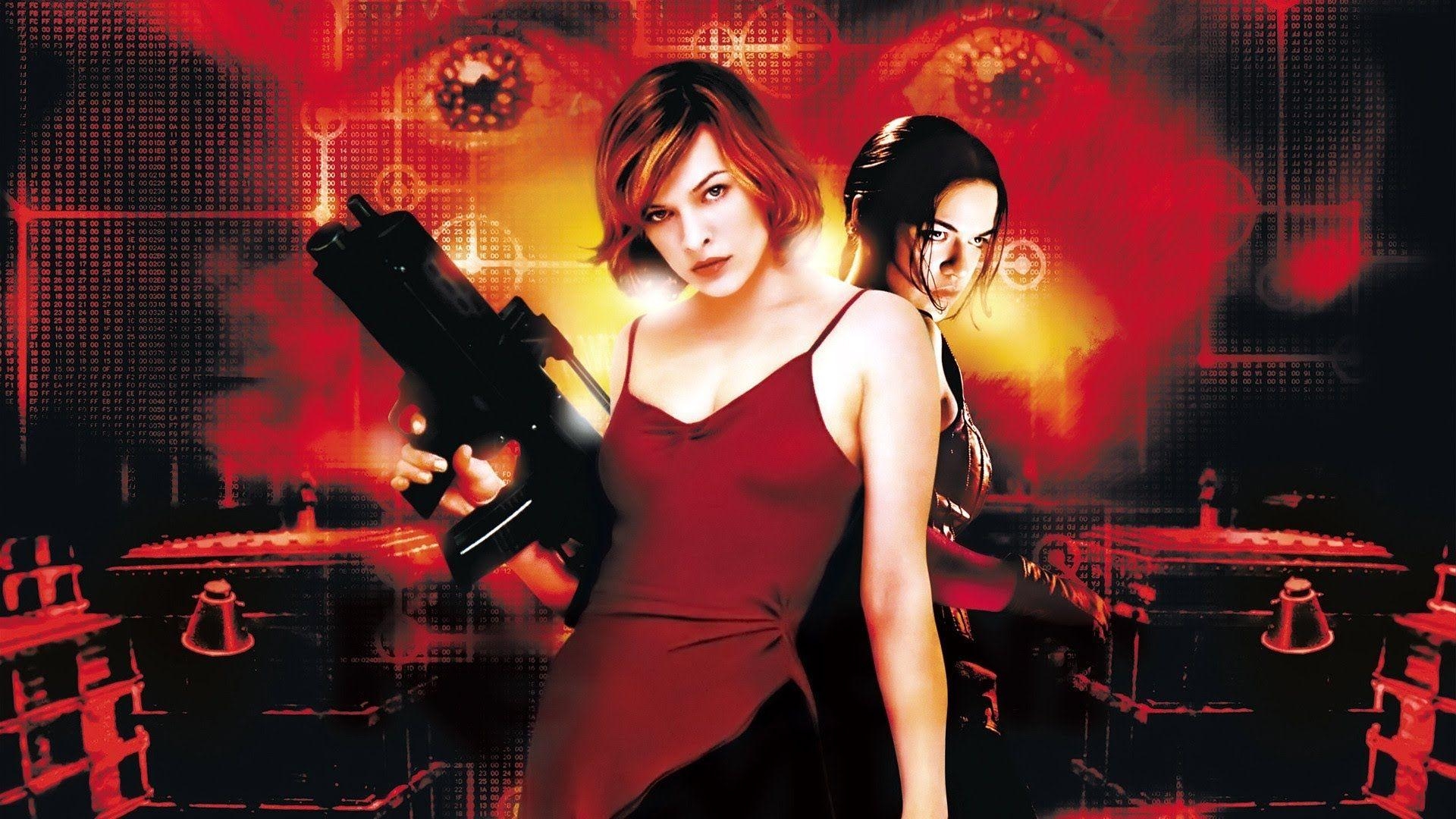 Resident Evil 2002, Nostalgie, Horrorfilm, Zombies, Milla Jovovich, 1920x1080 Full HD Desktop