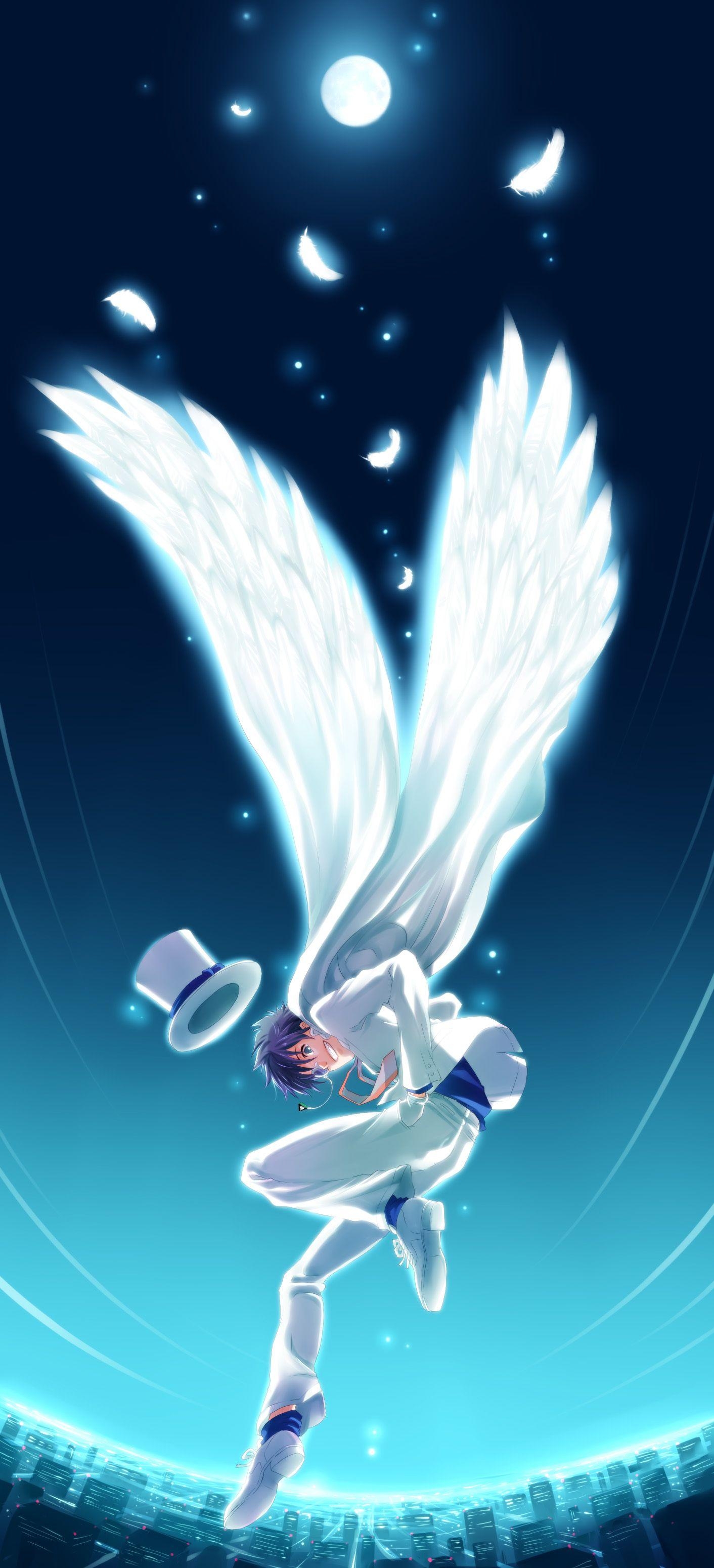 Magic Kaito, Anime, Bildtafel, Kunst, Fantasie, 1420x3100 HD Handy