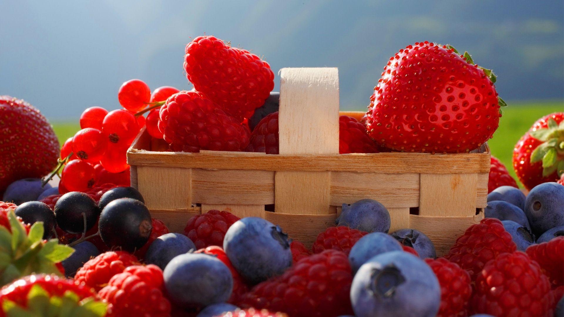 Beeren, Lebensmittel, HD, Bild, Hintergrund, 1920x1080 Full HD Desktop